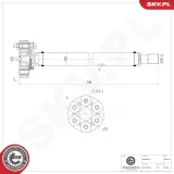 Antriebswelle Vorderachse ESEN SKV 76SKV137