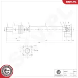 Antriebswelle Vorderachse ESEN SKV 76SKV179