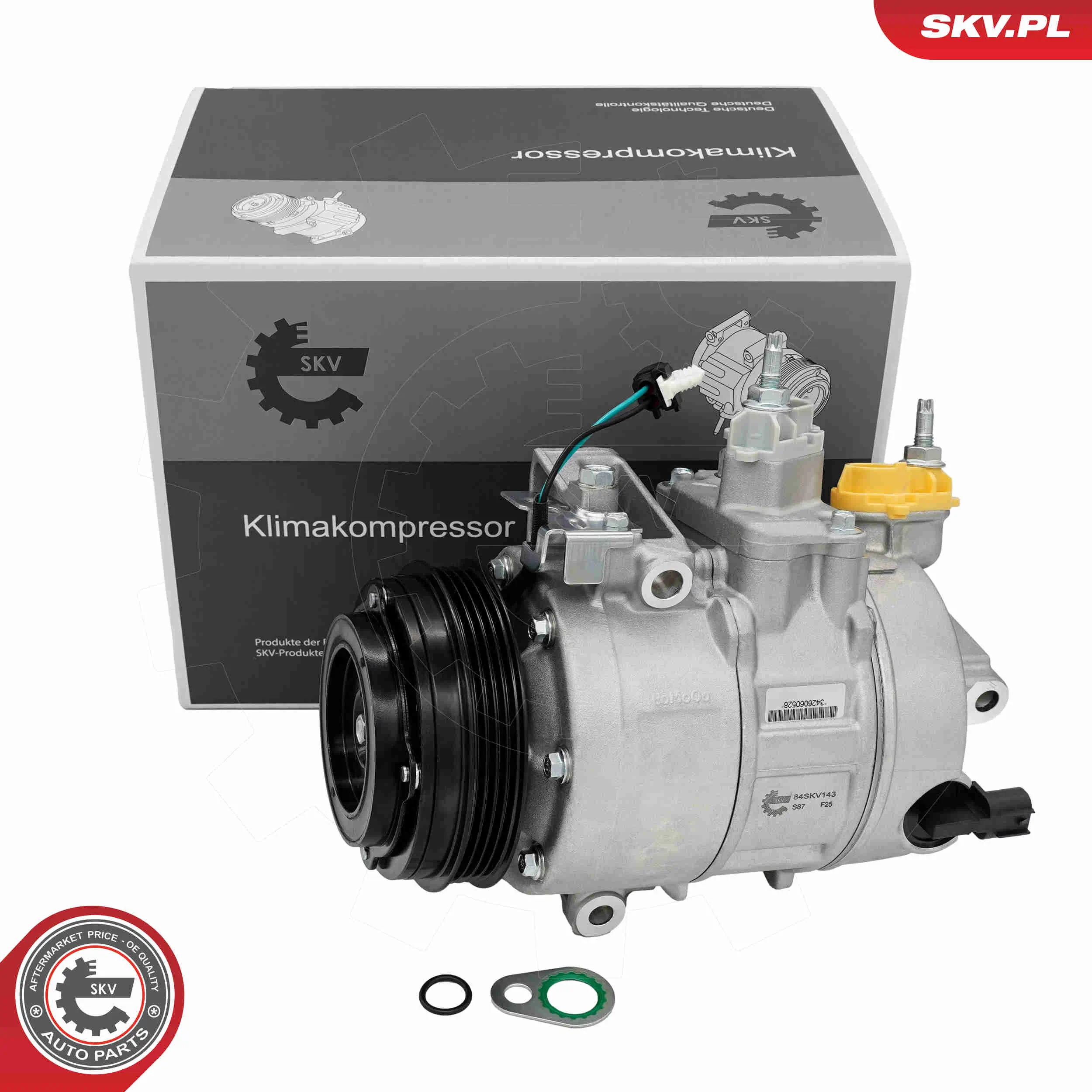 Kompressor, Klimaanlage 12 V ESEN SKV 84SKV143