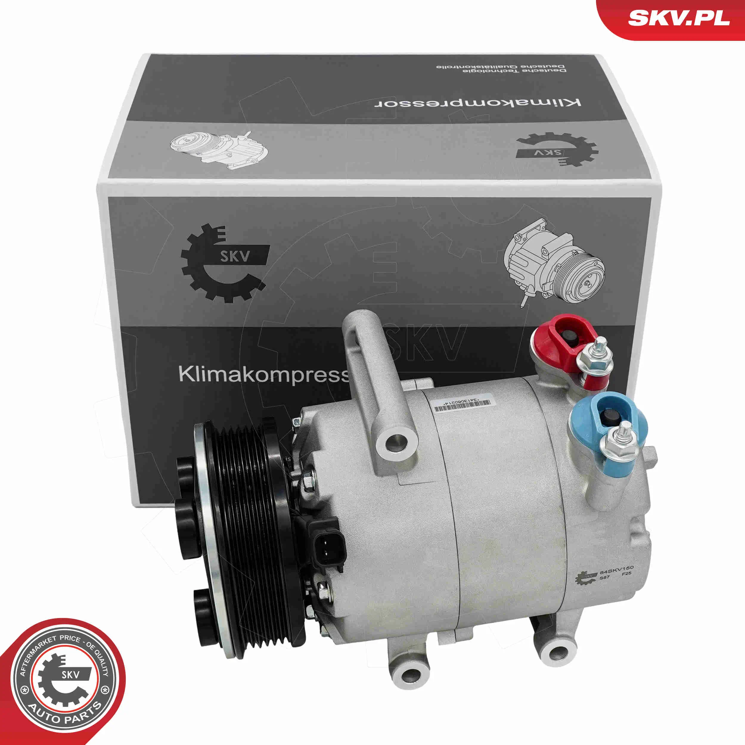 Kompressor, Klimaanlage 12 V ESEN SKV 84SKV150