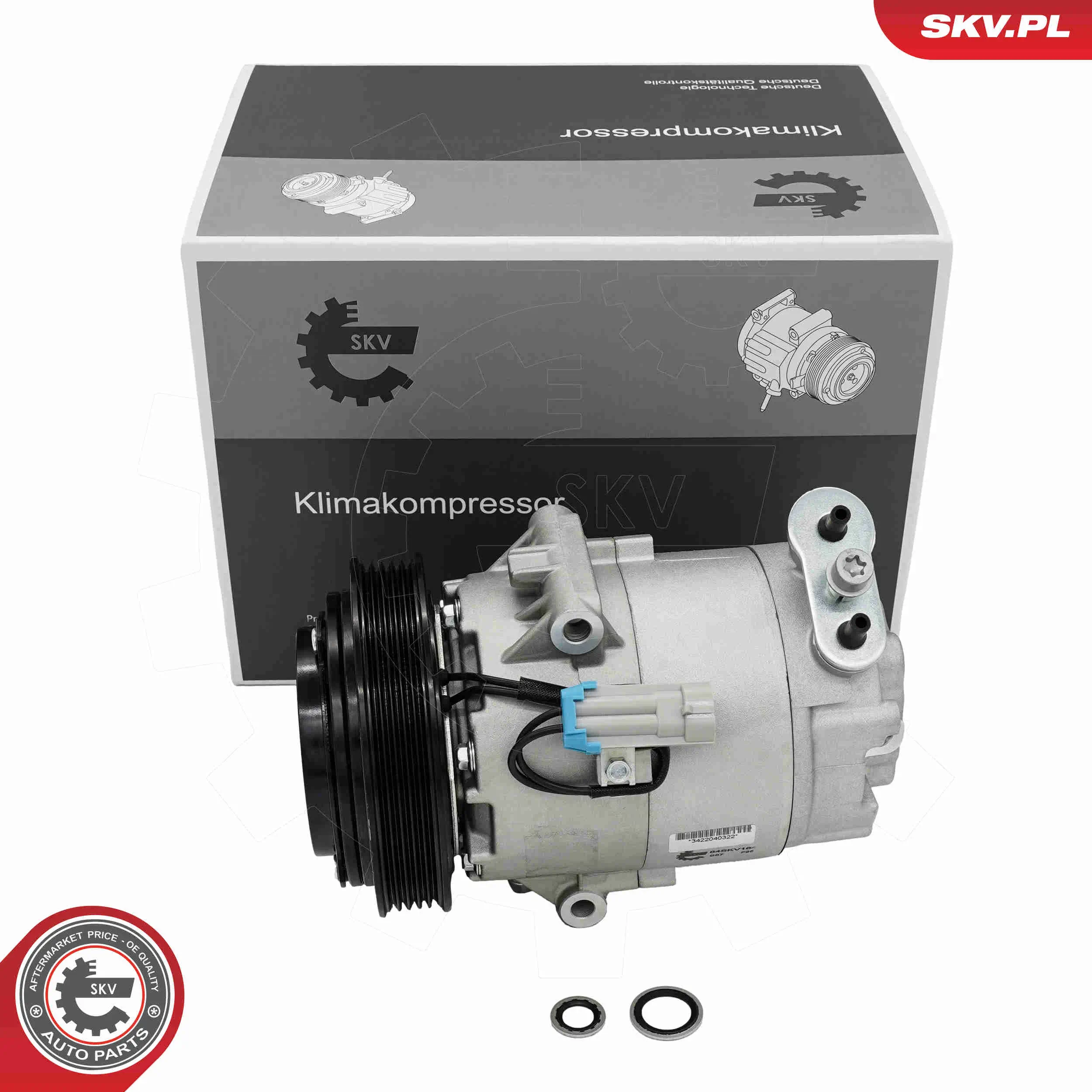 Kompressor, Klimaanlage 12 V ESEN SKV 84SKV164
