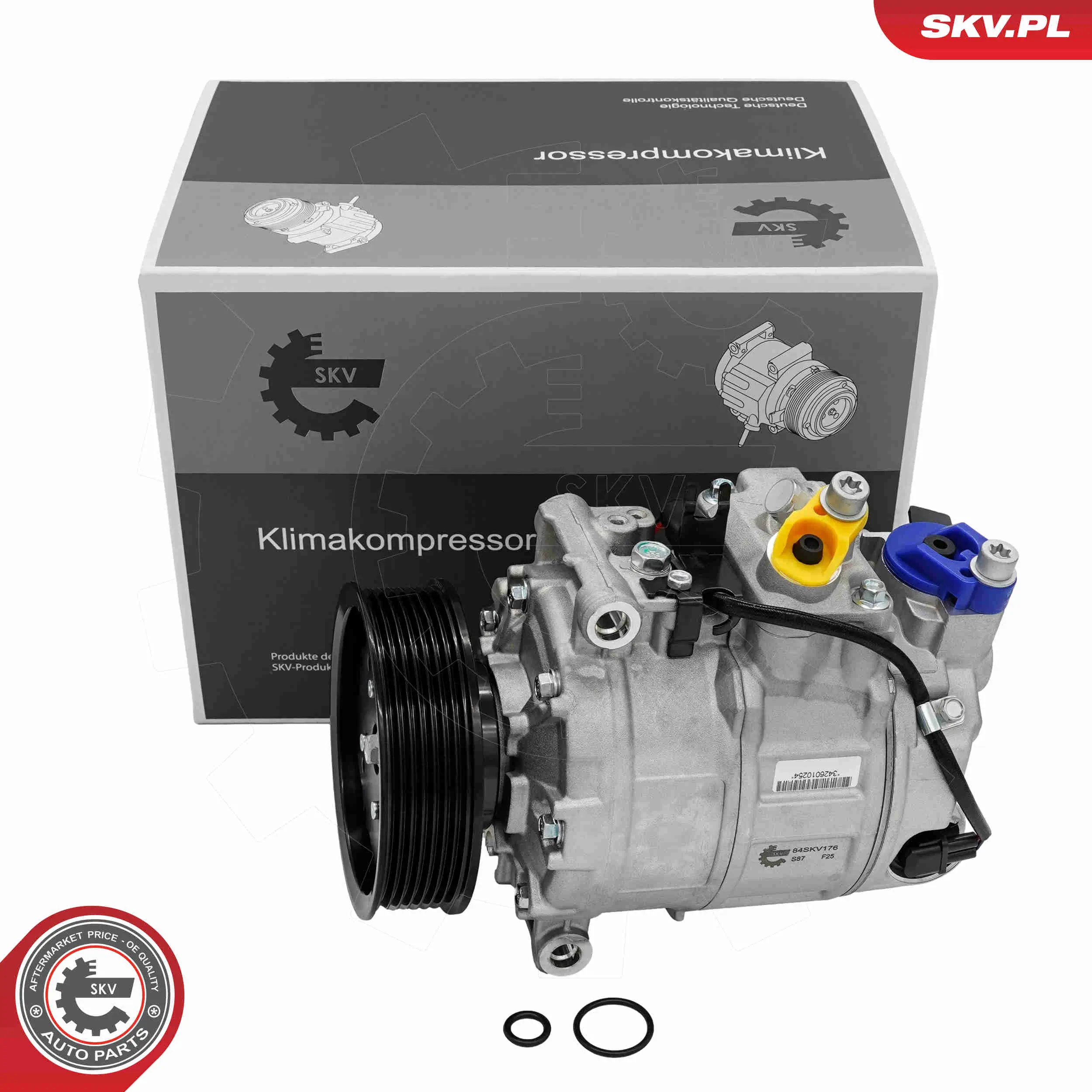Kompressor, Klimaanlage 12 V ESEN SKV 84SKV176