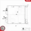 Kondensator, Klimaanlage ESEN SKV 86SKV005 Bild Kondensator, Klimaanlage ESEN SKV 86SKV005