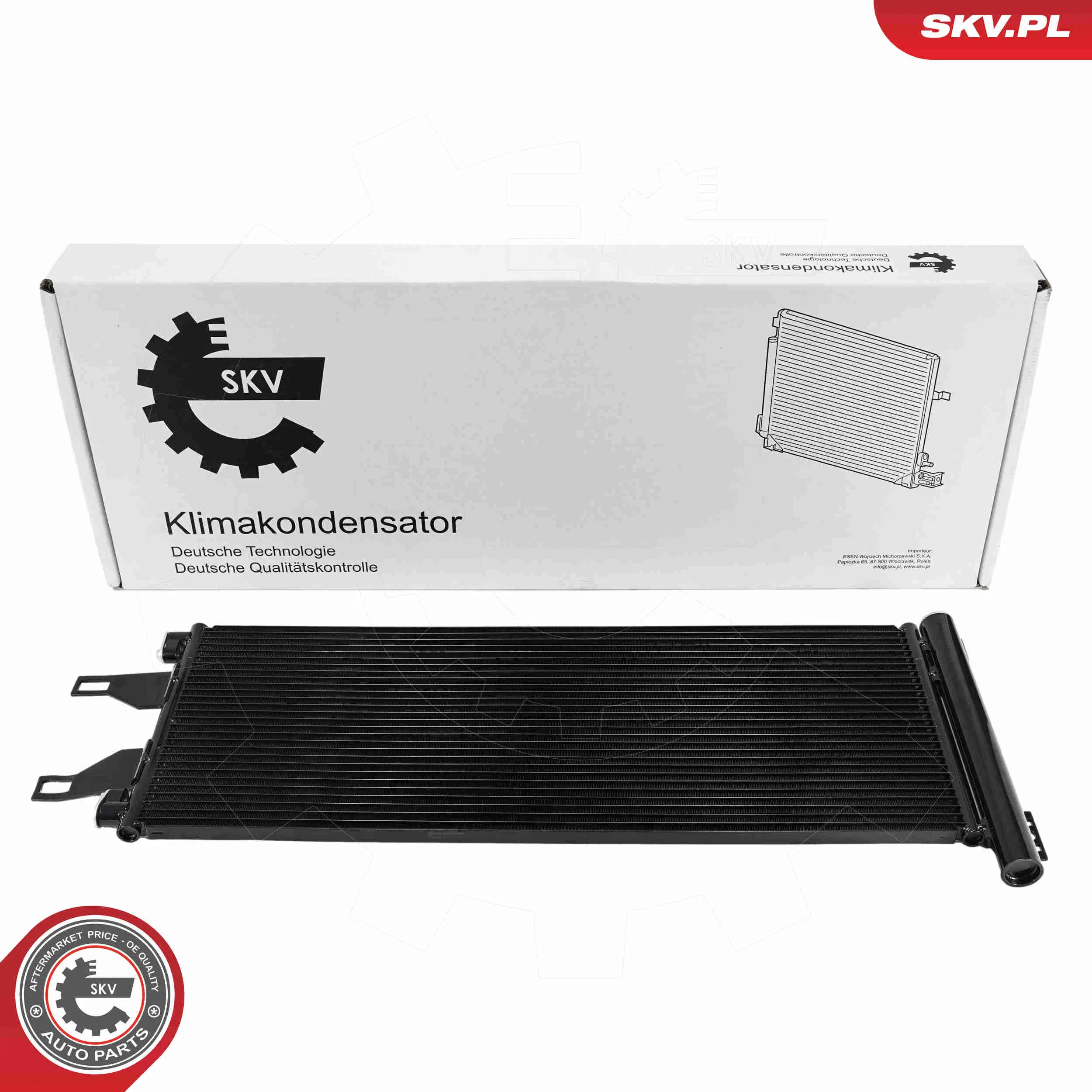 Kondensator, Klimaanlage ESEN SKV 86SKV008