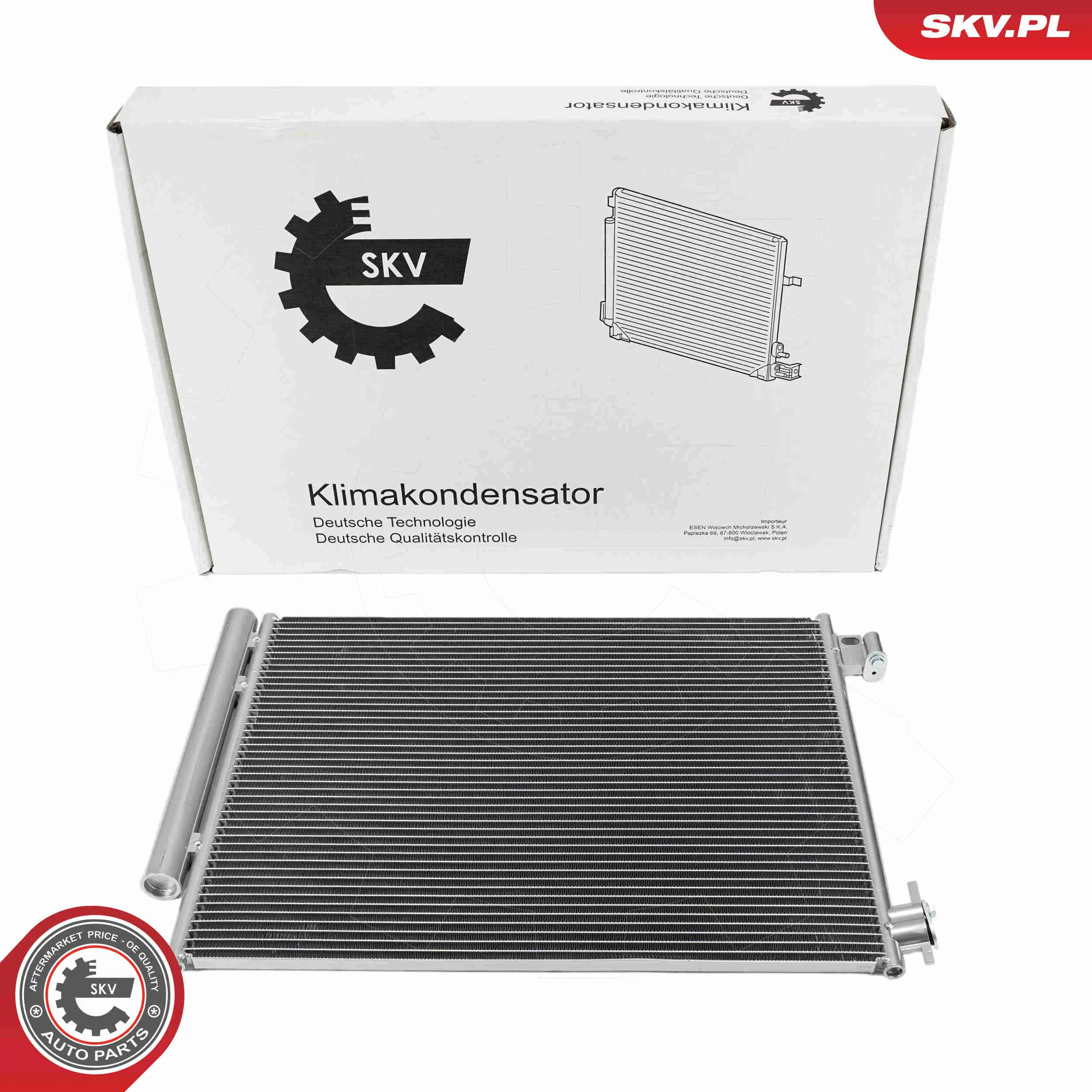 Kondensator, Klimaanlage ESEN SKV 86SKV010