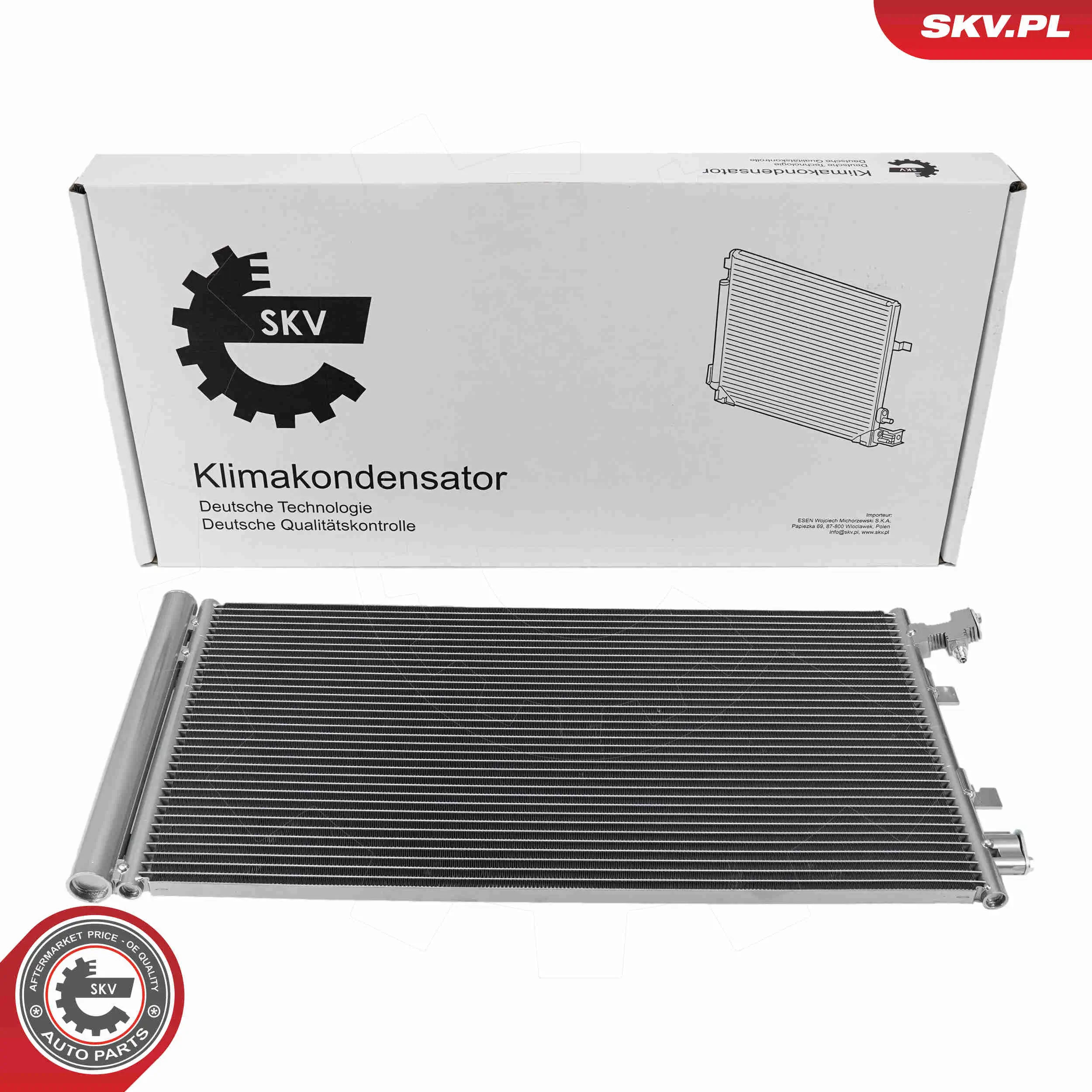 Kondensator, Klimaanlage ESEN SKV 86SKV019