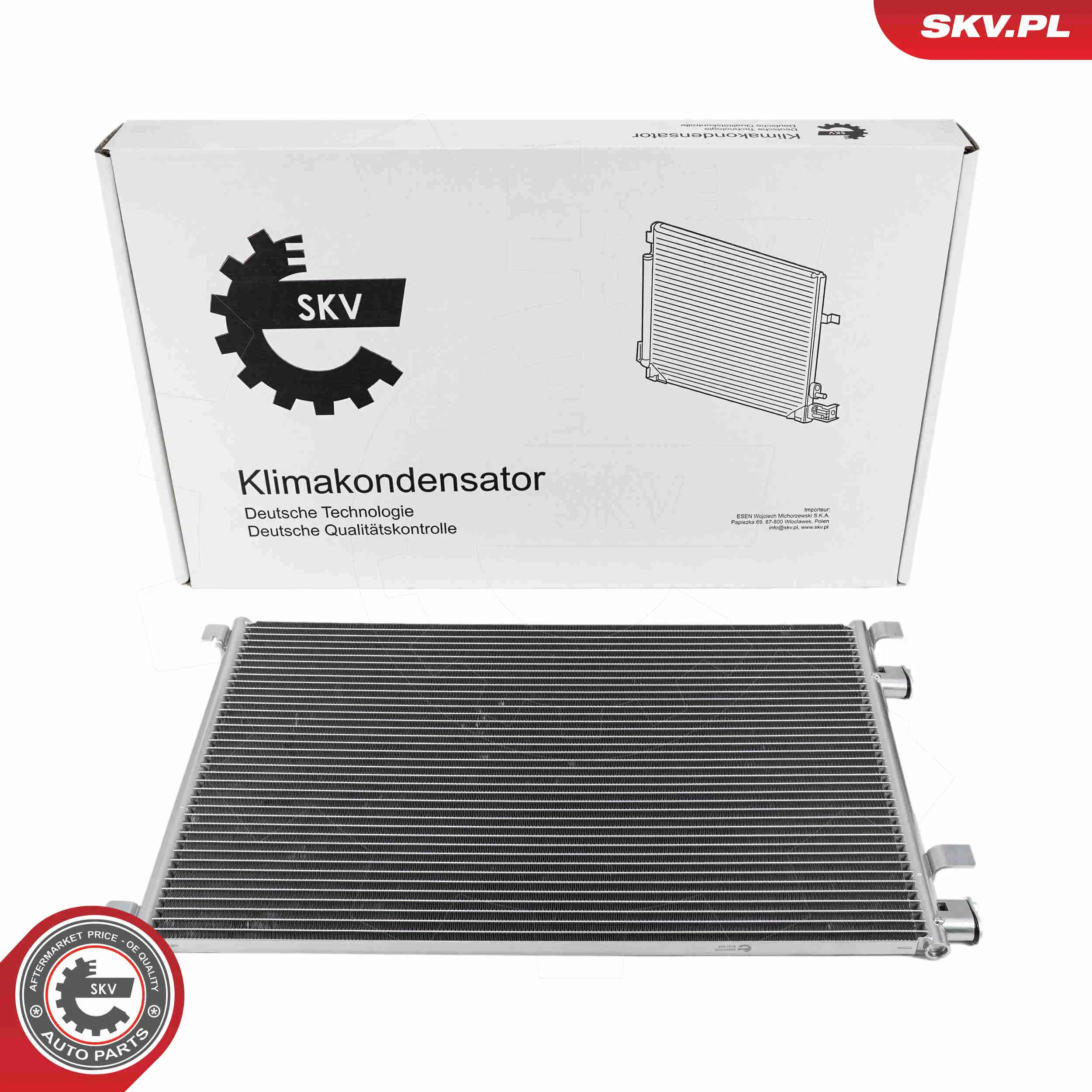 Kondensator, Klimaanlage ESEN SKV 86SKV020