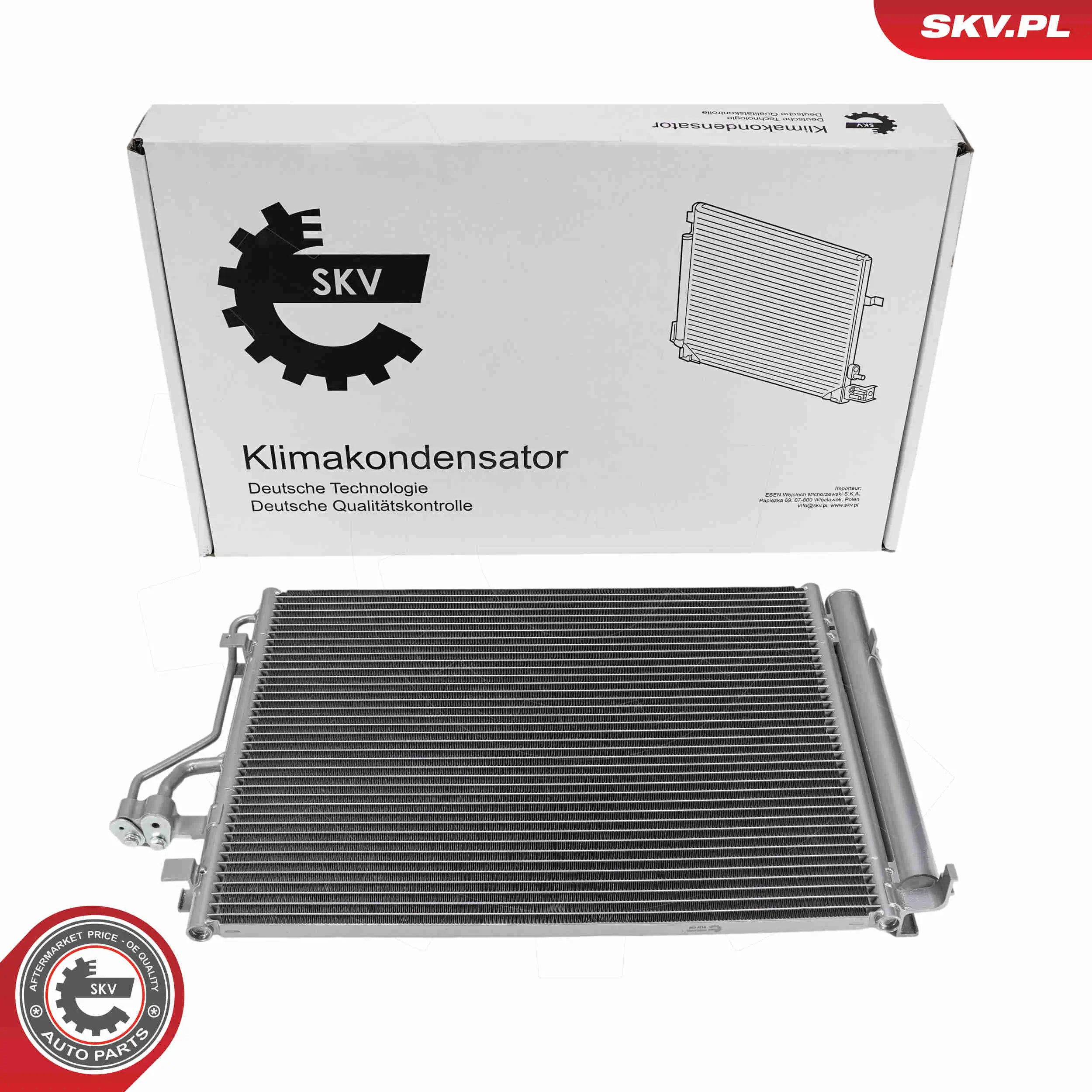 Kondensator, Klimaanlage ESEN SKV 86SKV023