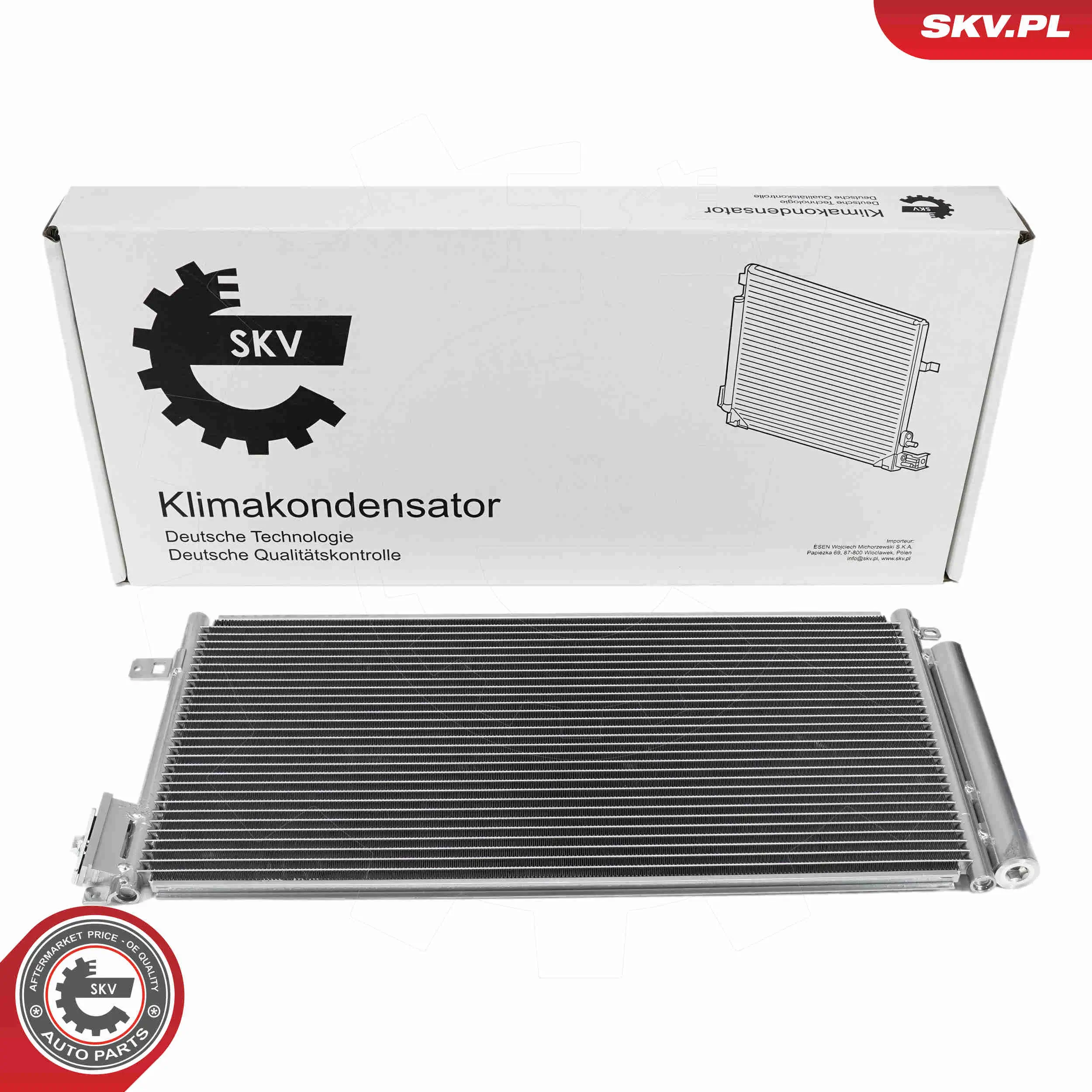 Kondensator, Klimaanlage ESEN SKV 86SKV029