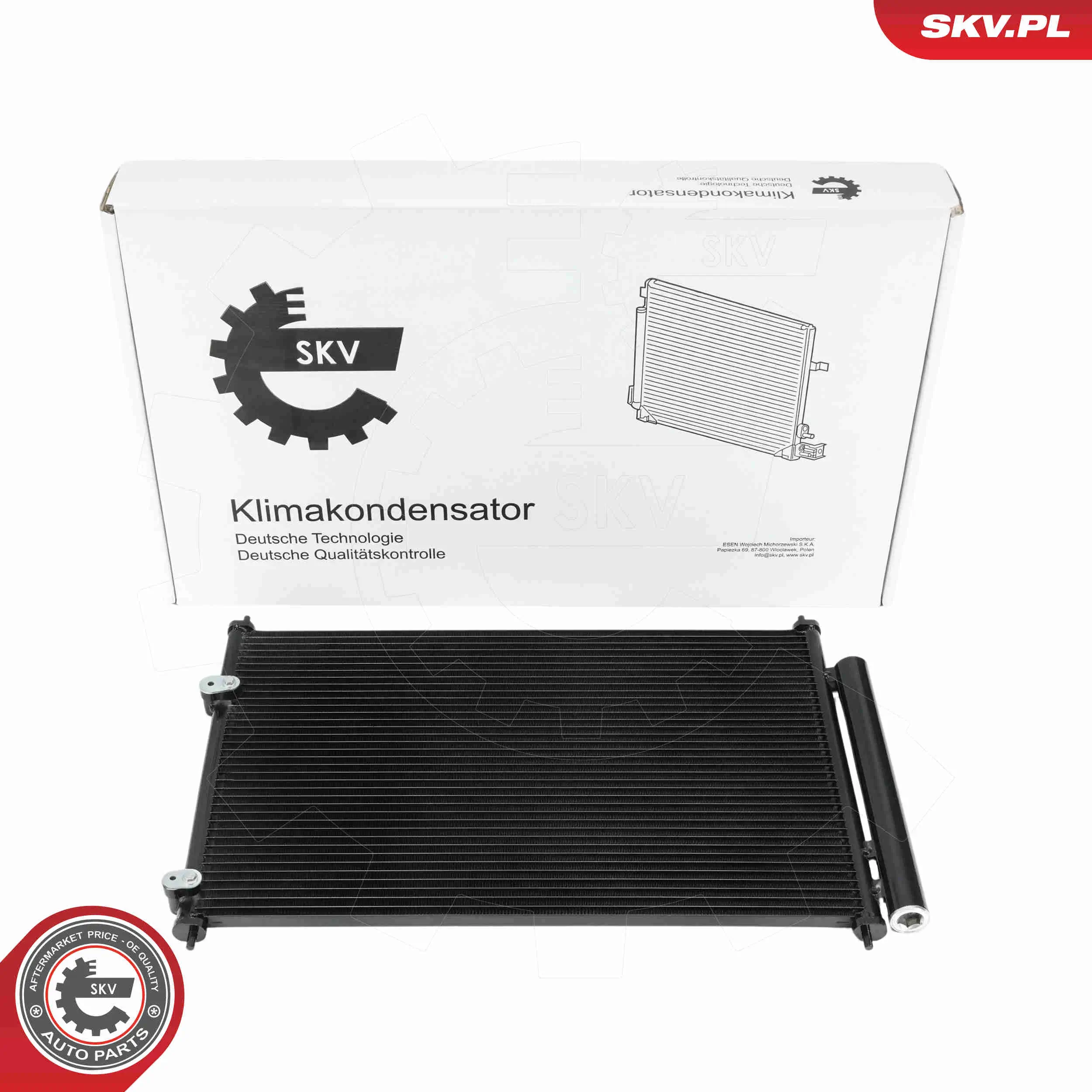 Kondensator, Klimaanlage ESEN SKV 86SKV036