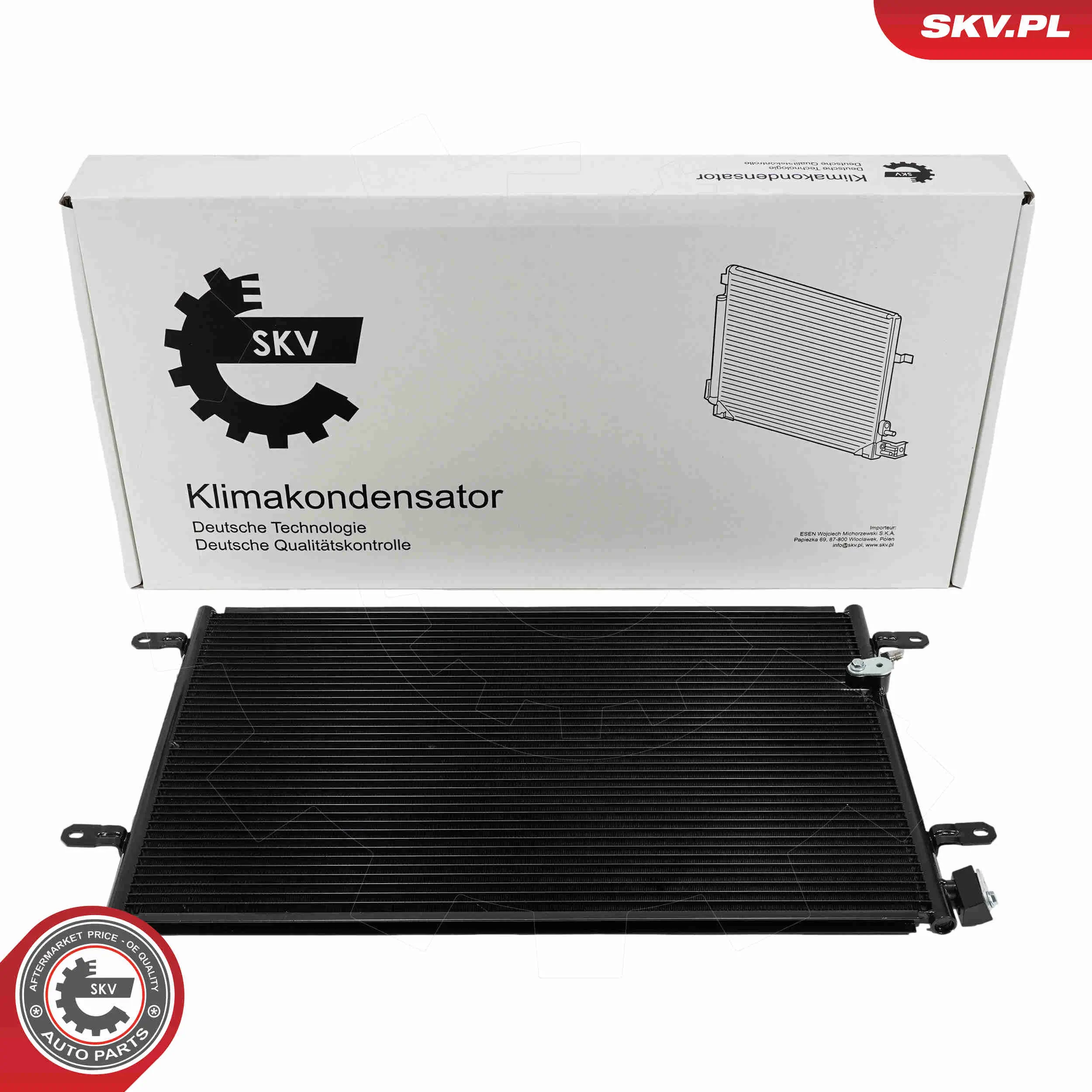 Kondensator, Klimaanlage ESEN SKV 86SKV038