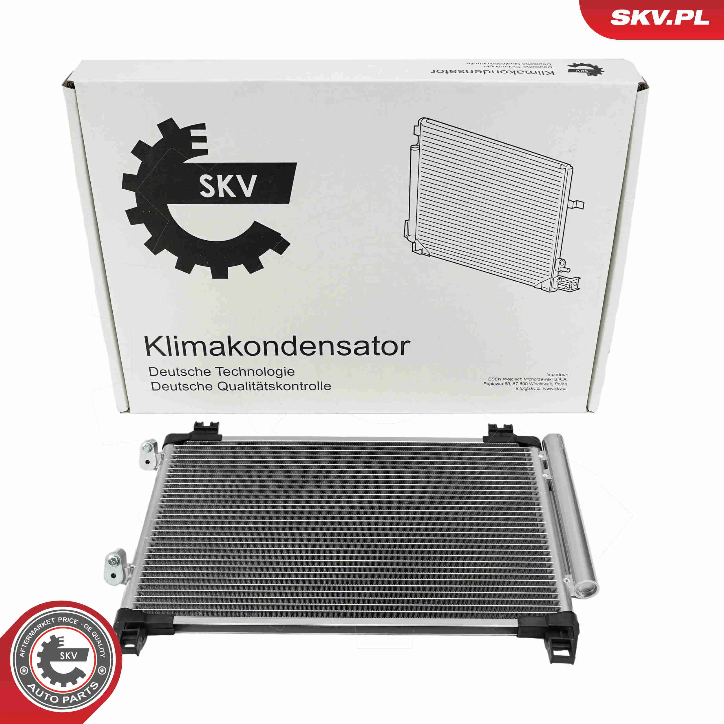 Kondensator, Klimaanlage ESEN SKV 86SKV039