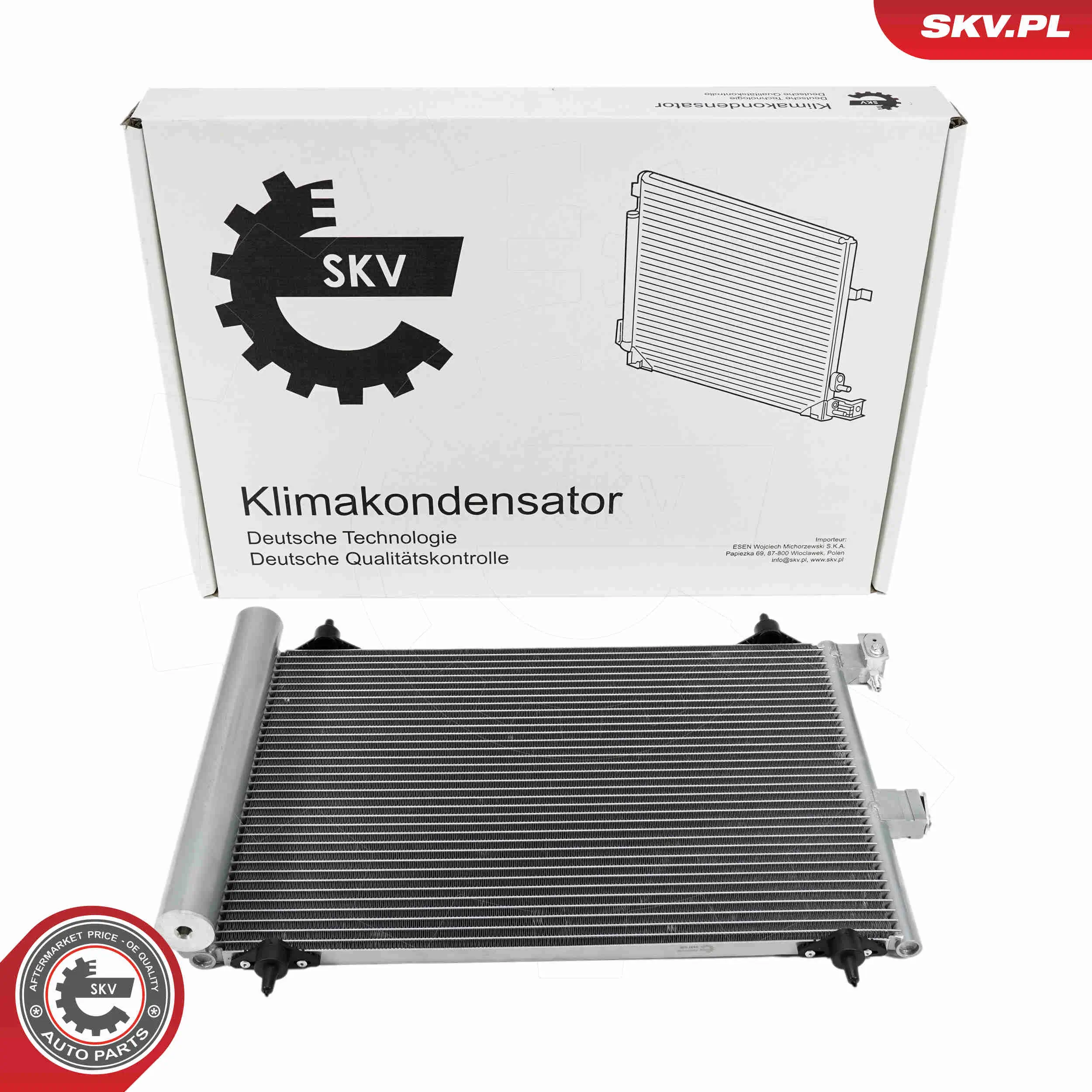 Kondensator, Klimaanlage ESEN SKV 86SKV046