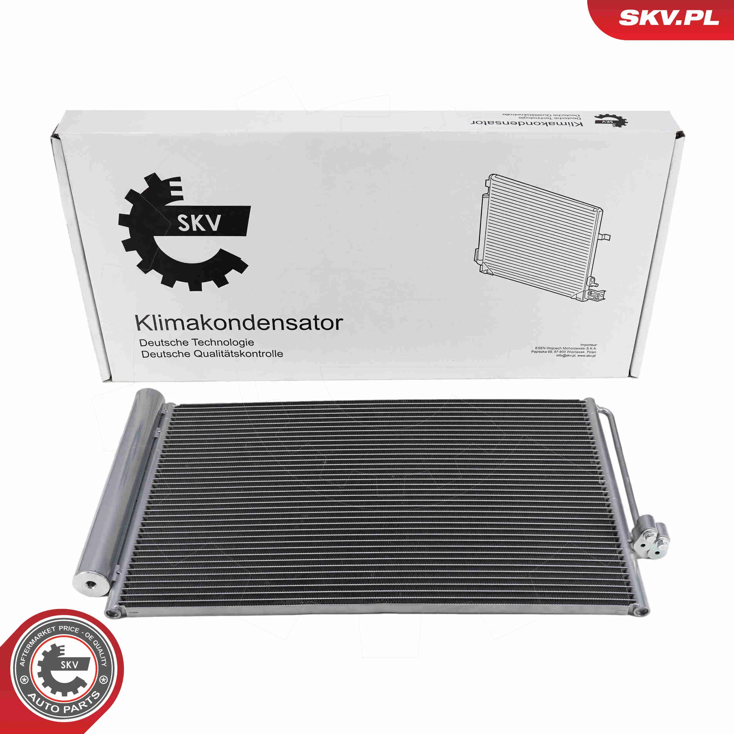 Kondensator, Klimaanlage ESEN SKV 86SKV047