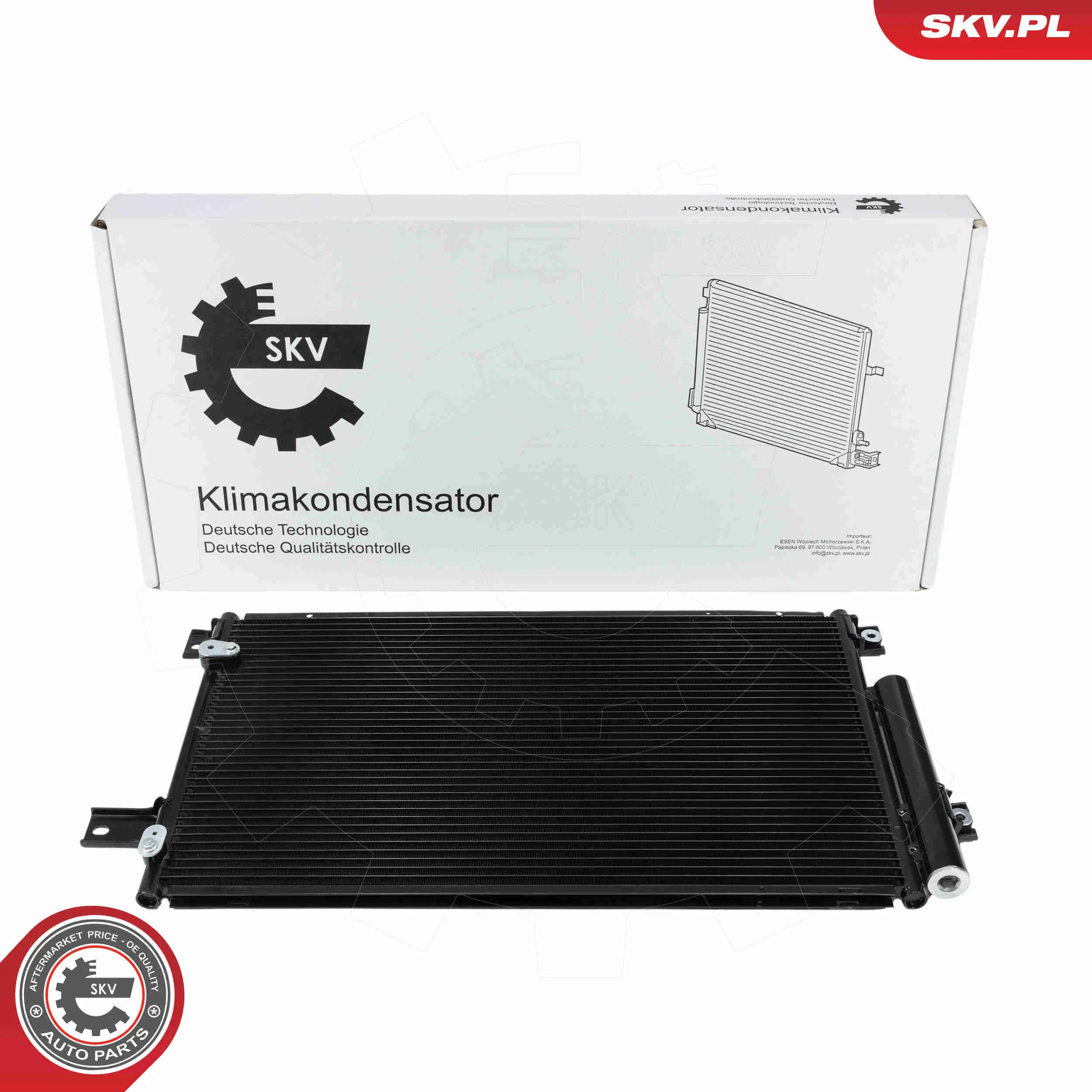 Kondensator, Klimaanlage ESEN SKV 86SKV050