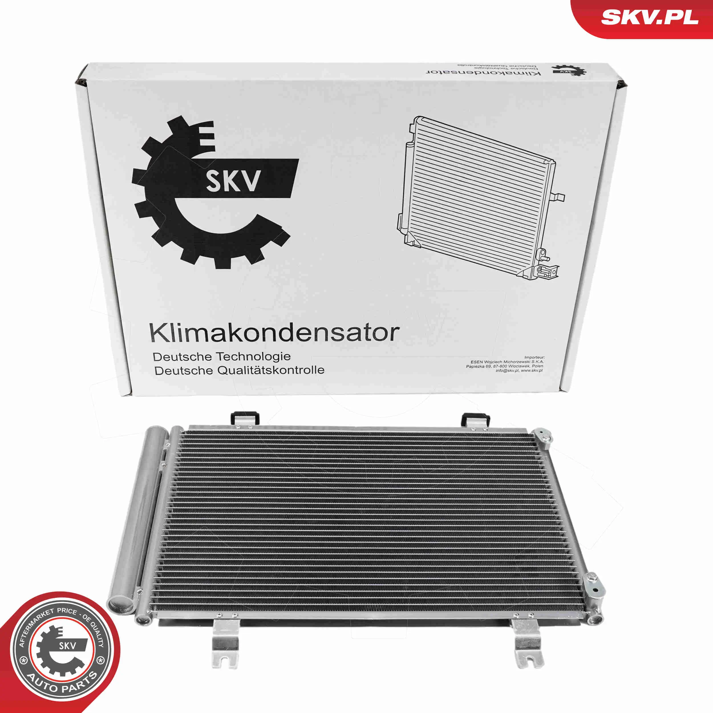Kondensator, Klimaanlage ESEN SKV 86SKV053