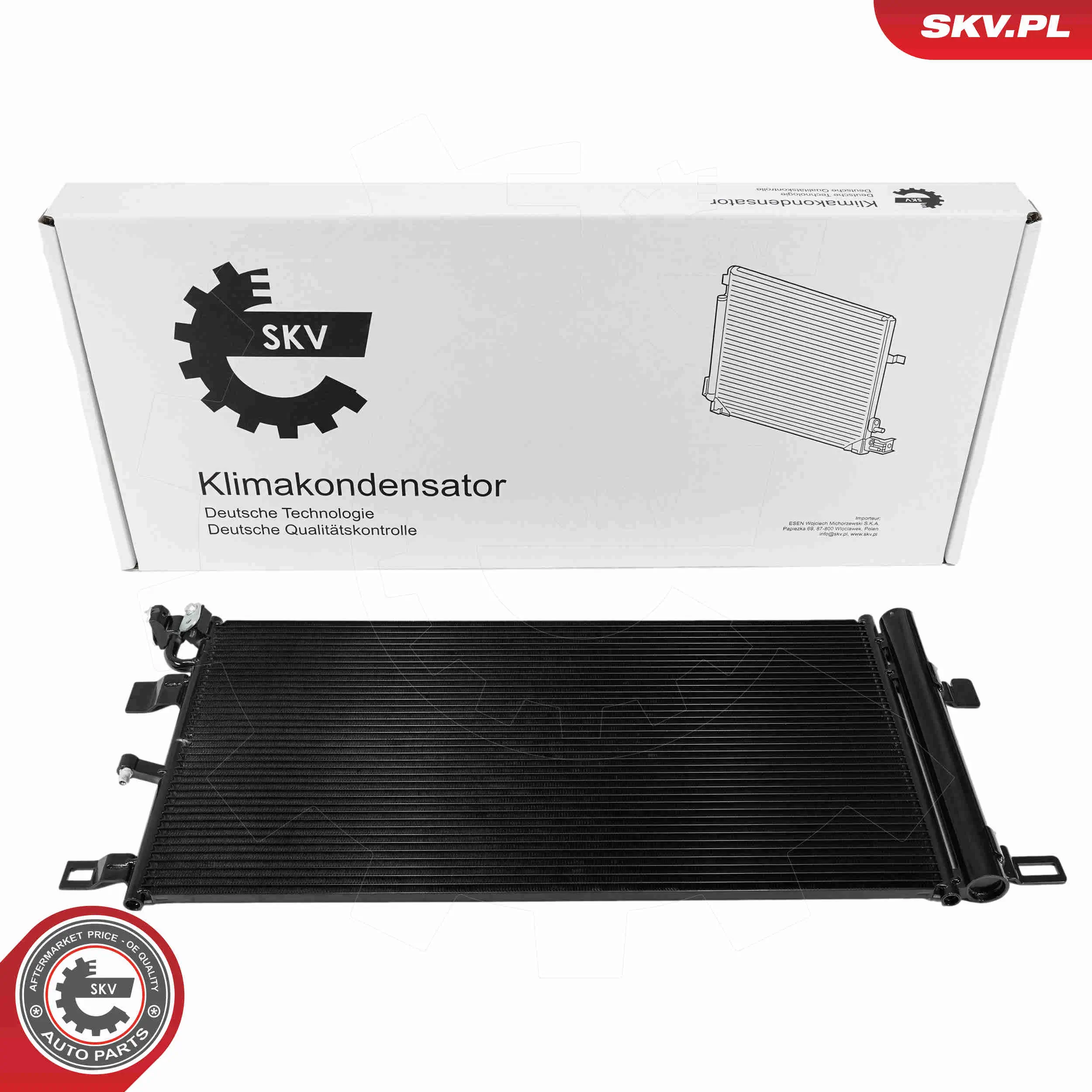 Kondensator, Klimaanlage ESEN SKV 86SKV055