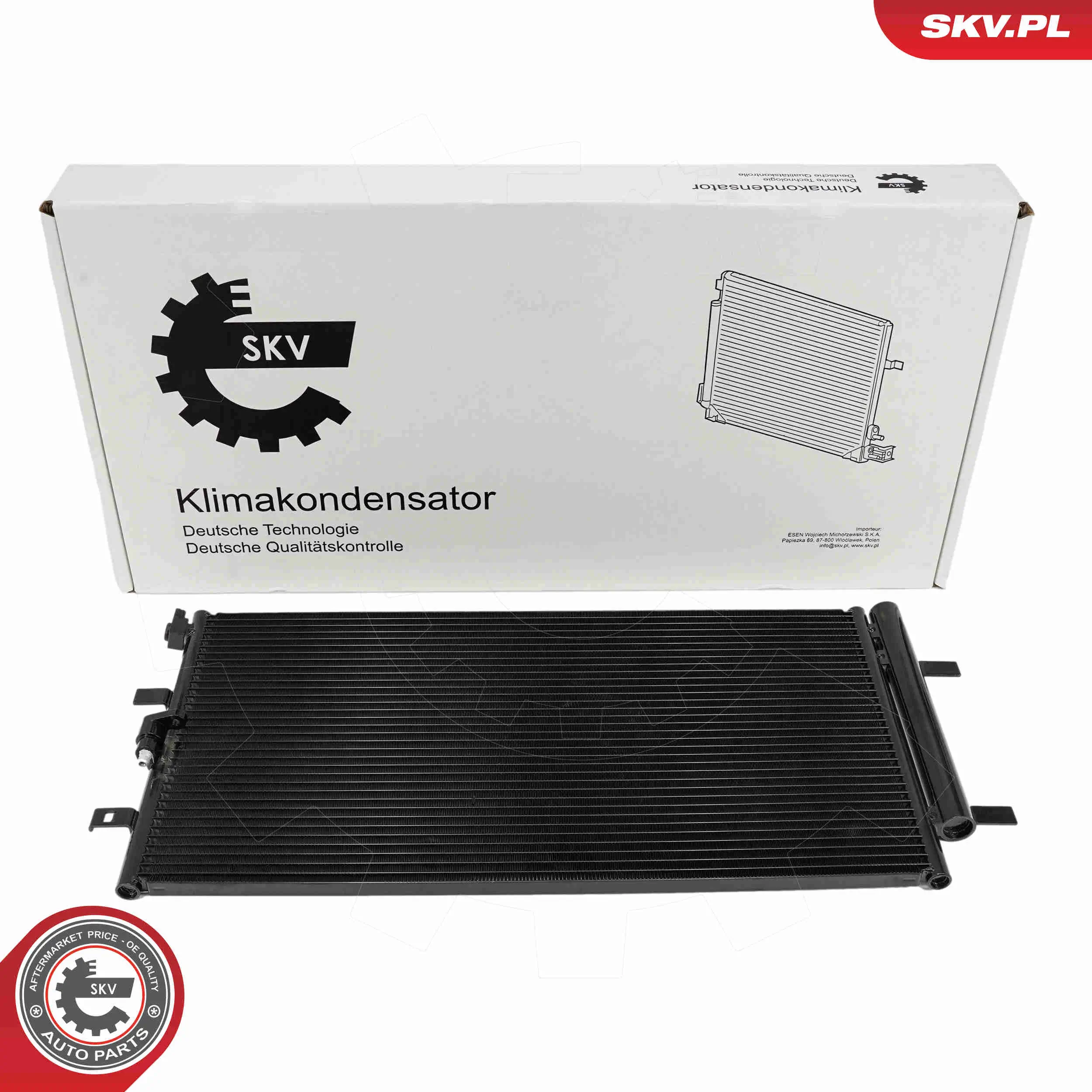 Kondensator, Klimaanlage ESEN SKV 86SKV070
