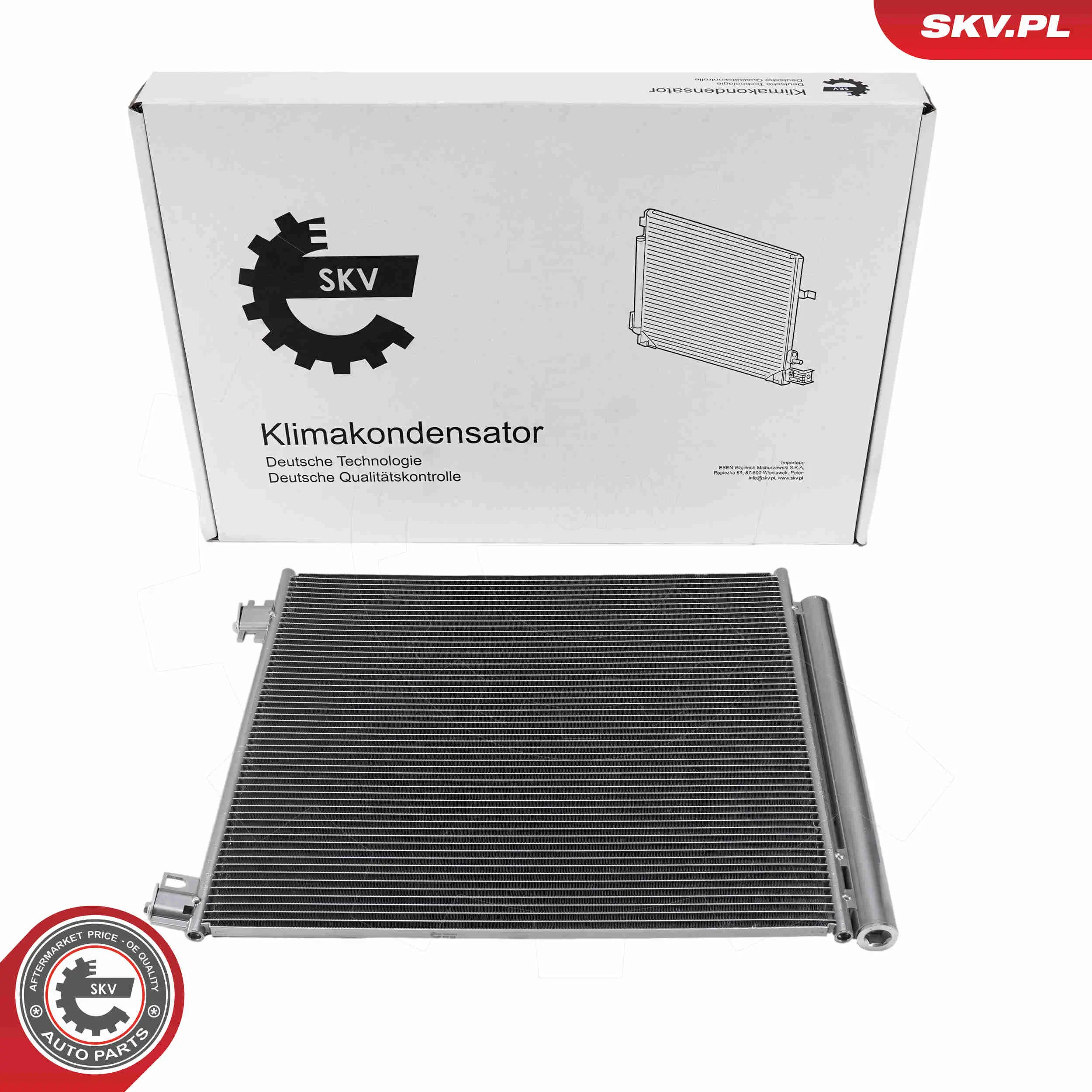 Kondensator, Klimaanlage ESEN SKV 86SKV081