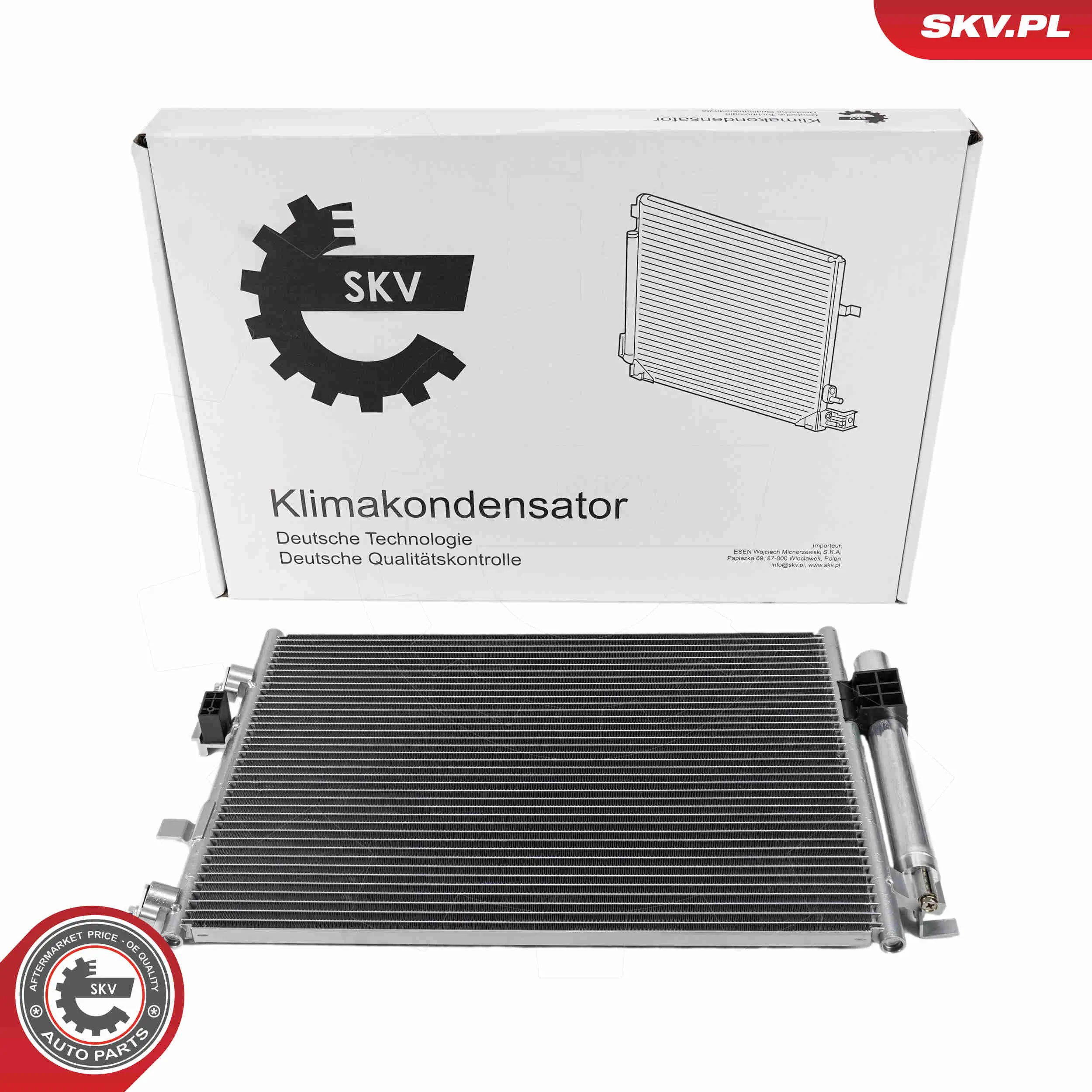 Kondensator, Klimaanlage ESEN SKV 86SKV083