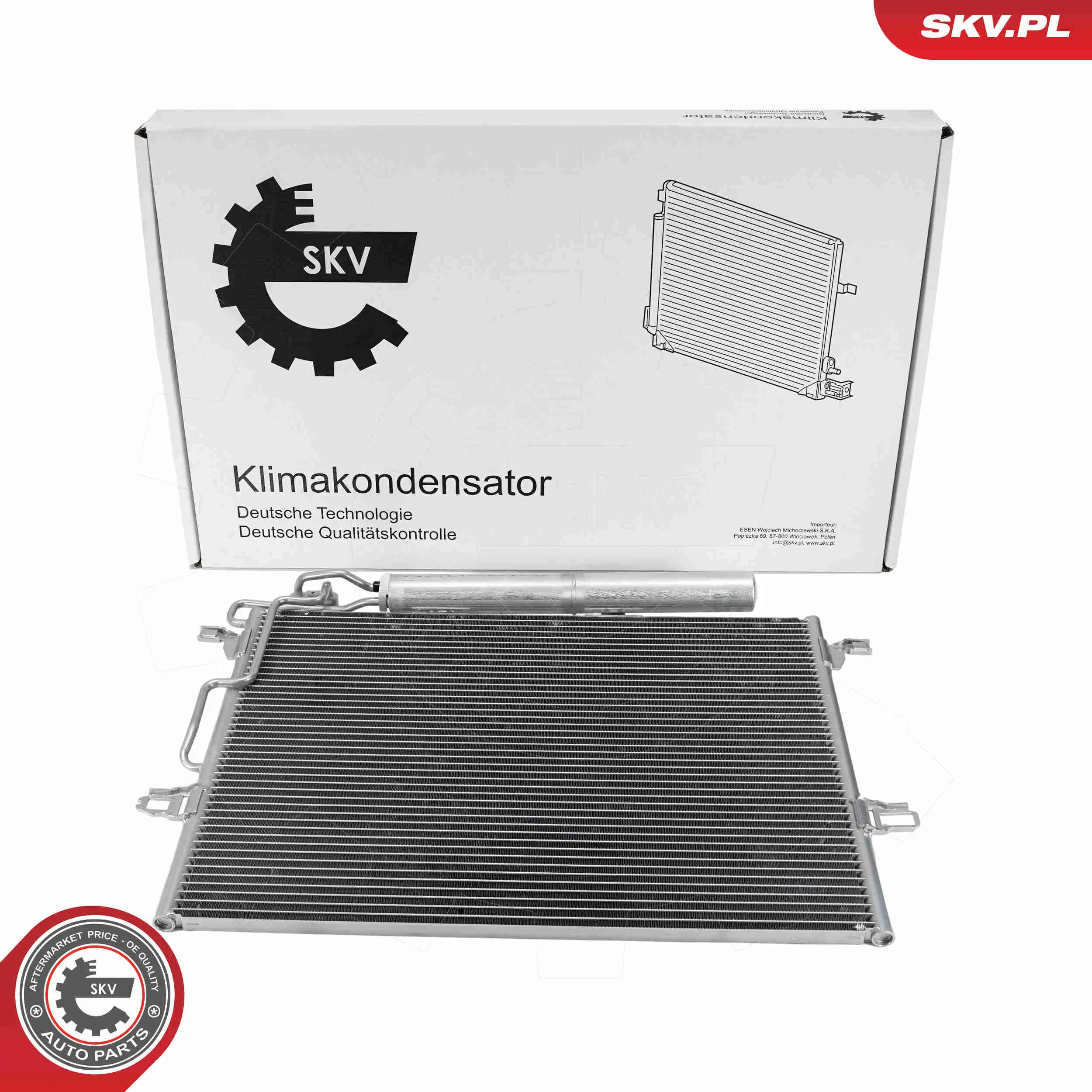 Kondensator, Klimaanlage ESEN SKV 86SKV084