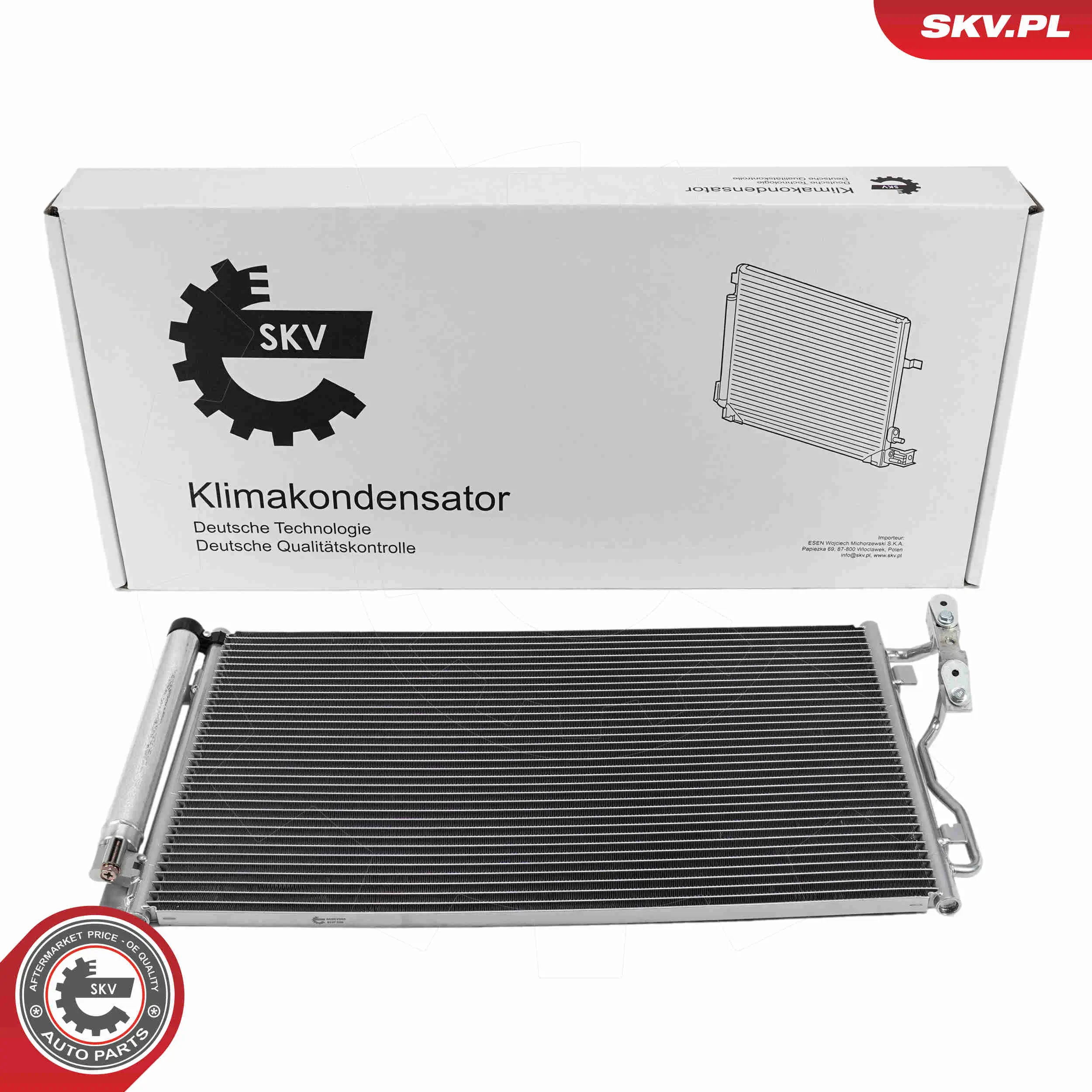 Kondensator, Klimaanlage ESEN SKV 86SKV085