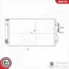 Kondensator, Klimaanlage ESEN SKV 86SKV085 Bild Kondensator, Klimaanlage ESEN SKV 86SKV085