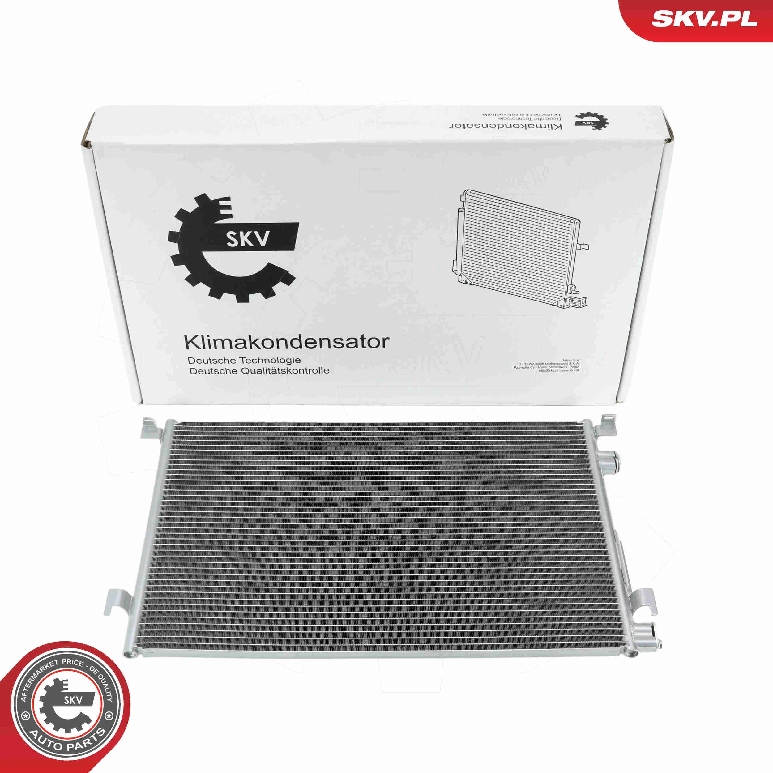 Kondensator, Klimaanlage ESEN SKV 86SKV089