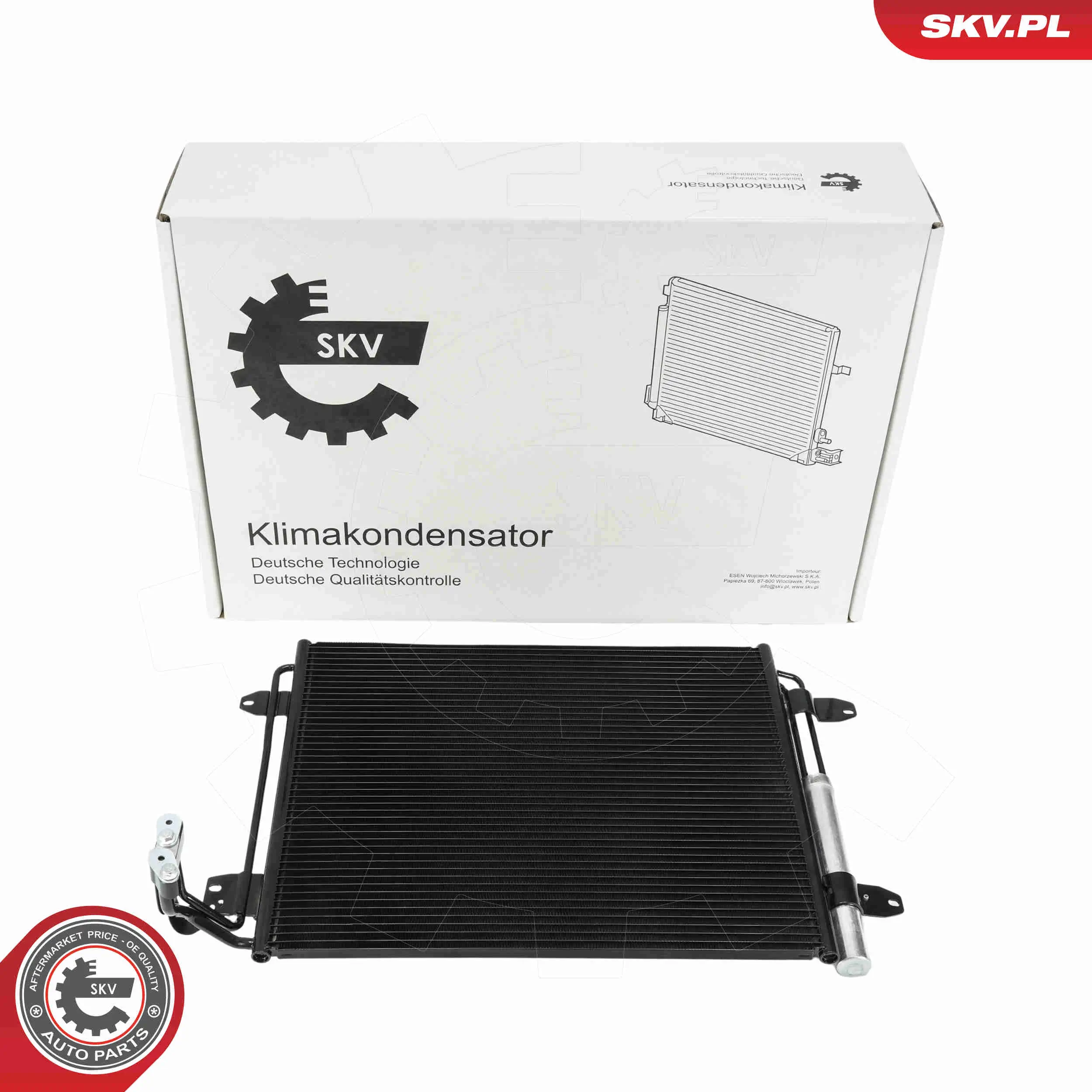 Kondensator, Klimaanlage ESEN SKV 86SKV091