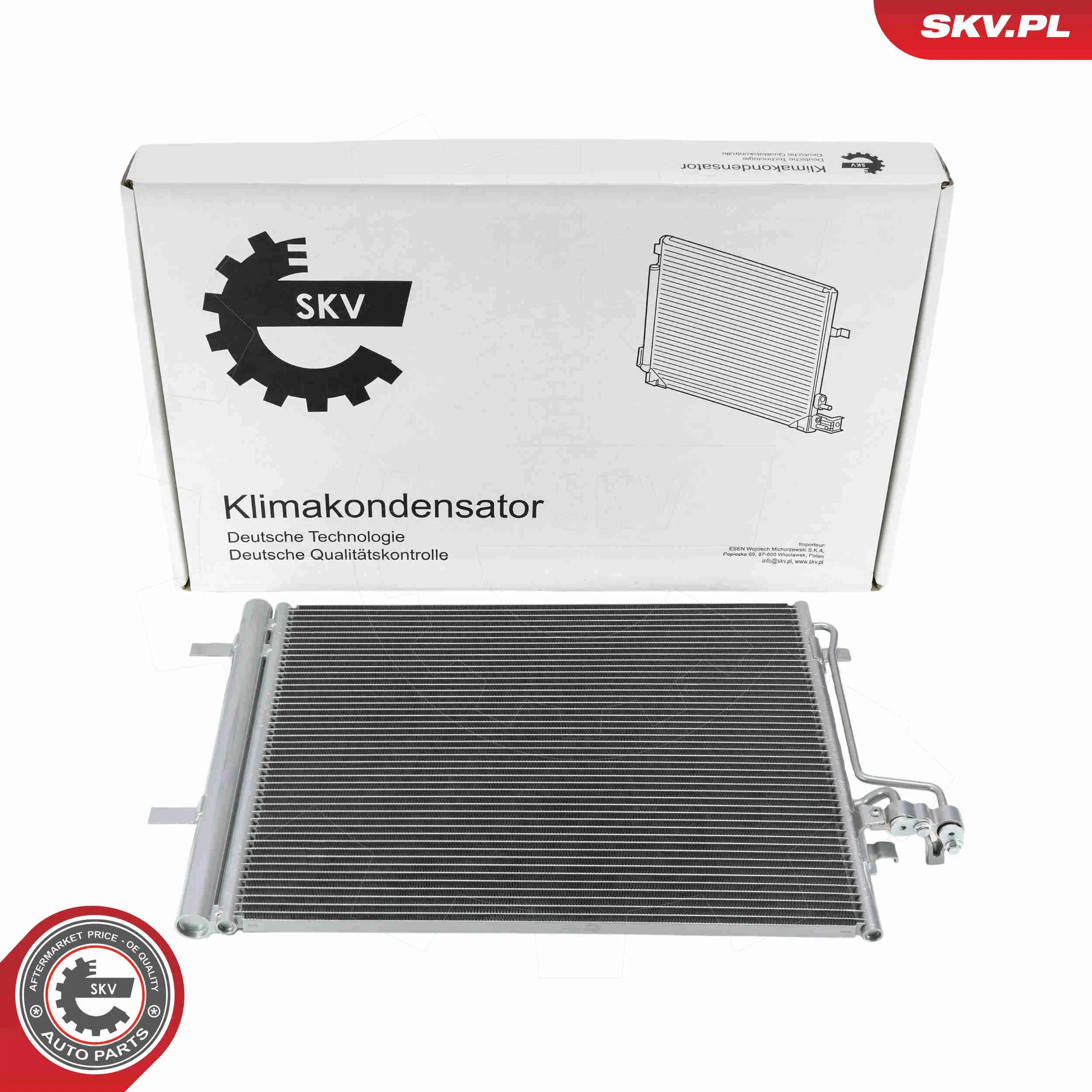 Kondensator, Klimaanlage ESEN SKV 86SKV094