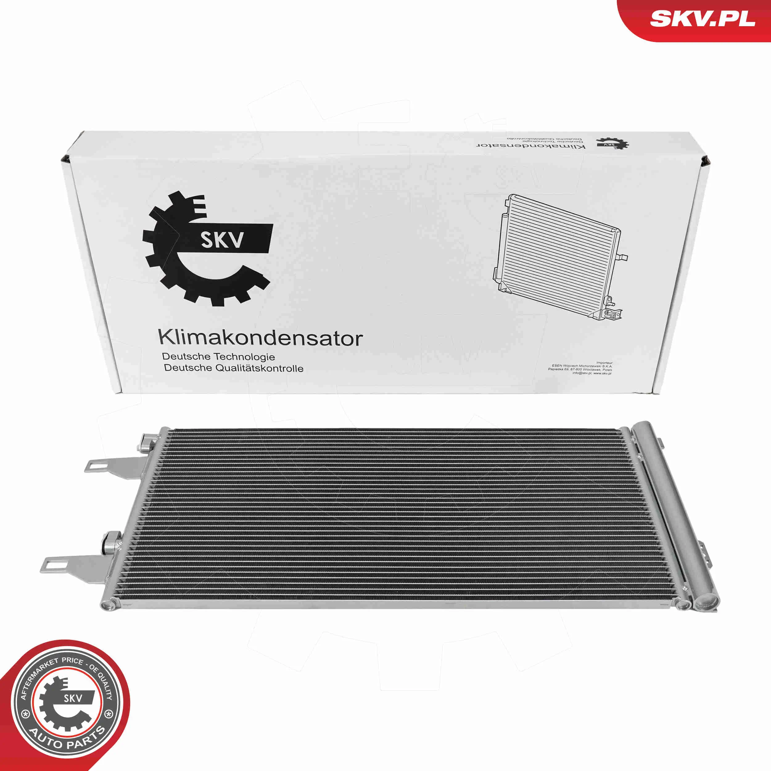 Kondensator, Klimaanlage ESEN SKV 86SKV095