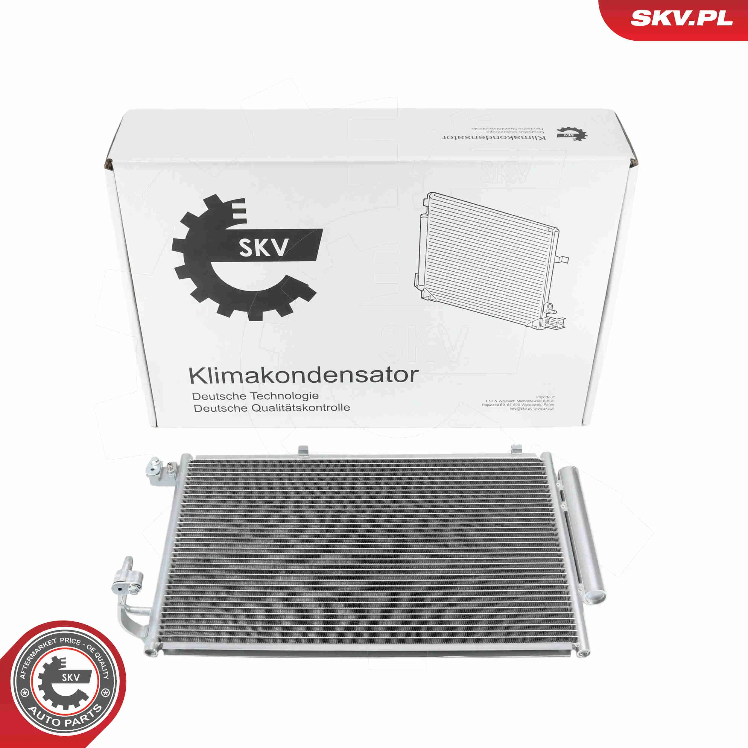 Kondensator, Klimaanlage ESEN SKV 86SKV098