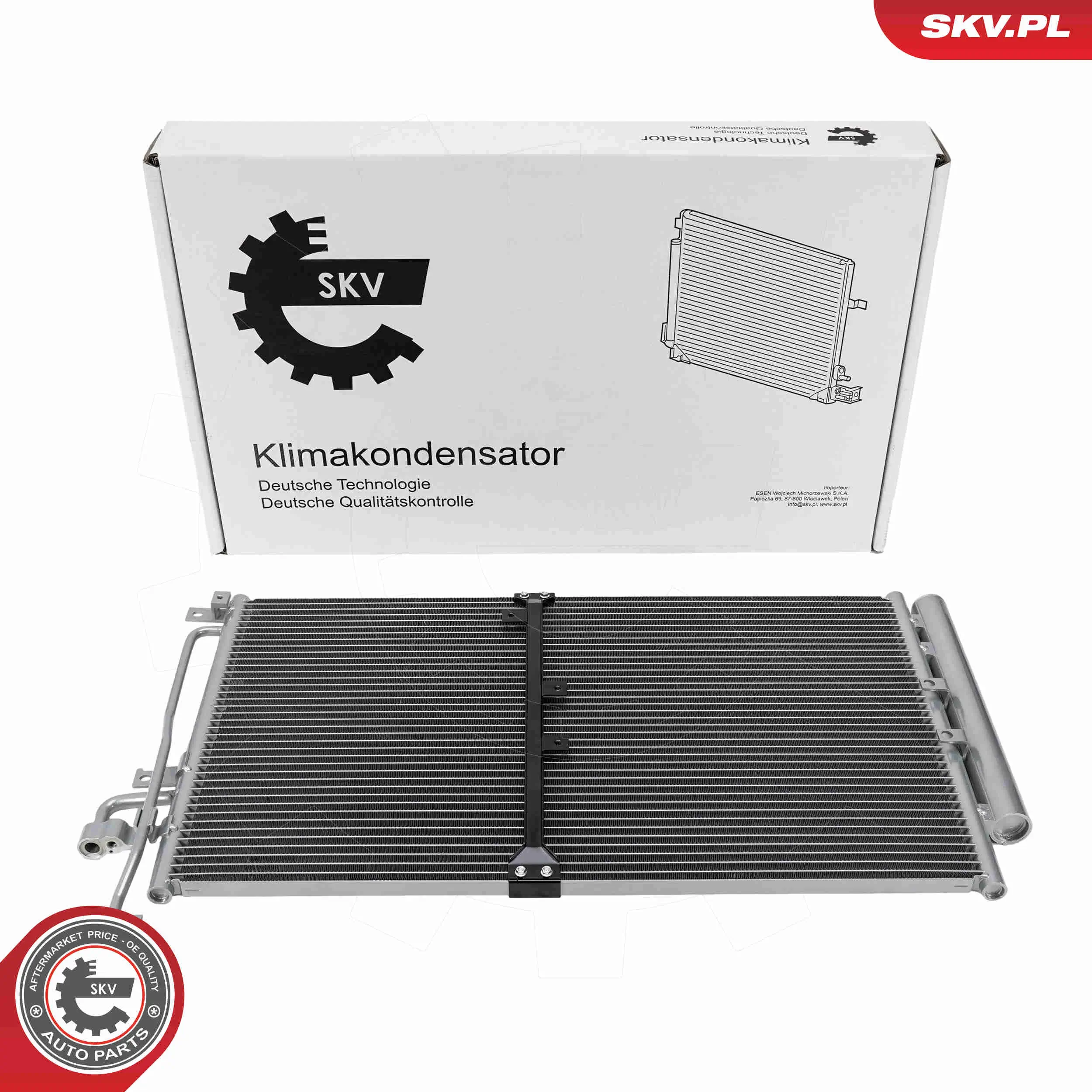 Kondensator, Klimaanlage ESEN SKV 86SKV100