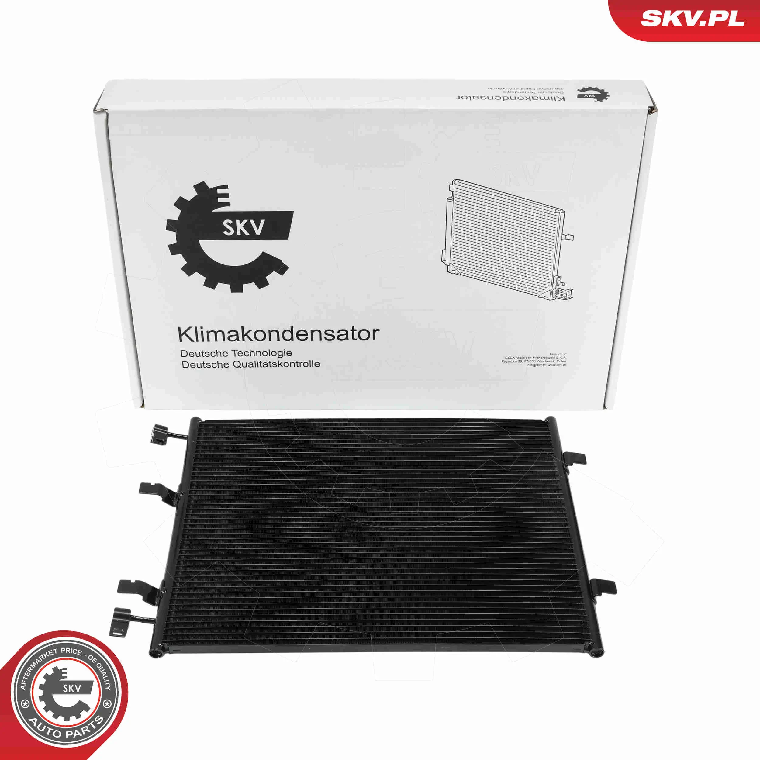 Kondensator, Klimaanlage ESEN SKV 86SKV103