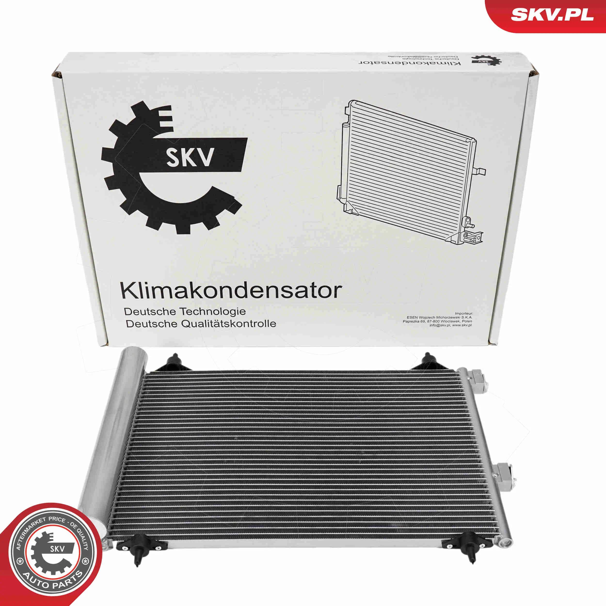Kondensator, Klimaanlage ESEN SKV 86SKV104