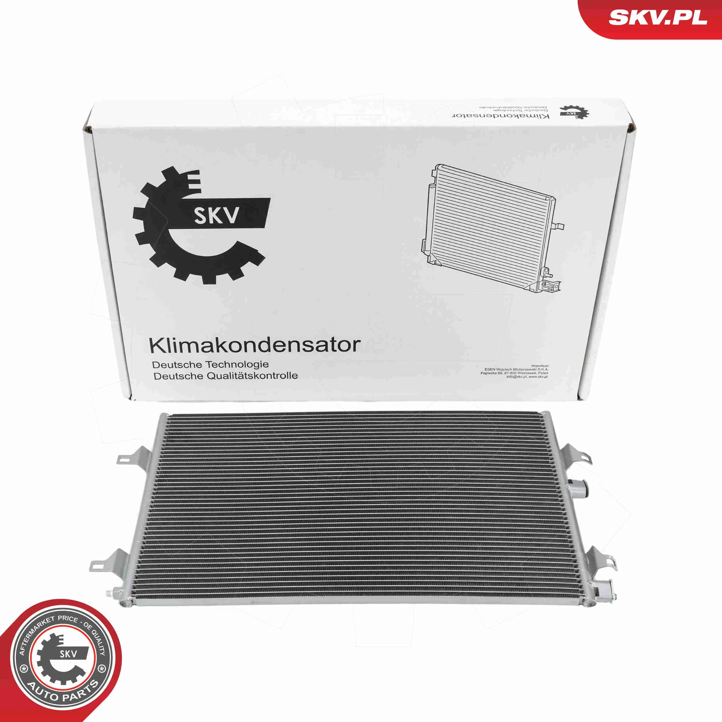 Kondensator, Klimaanlage ESEN SKV 86SKV107