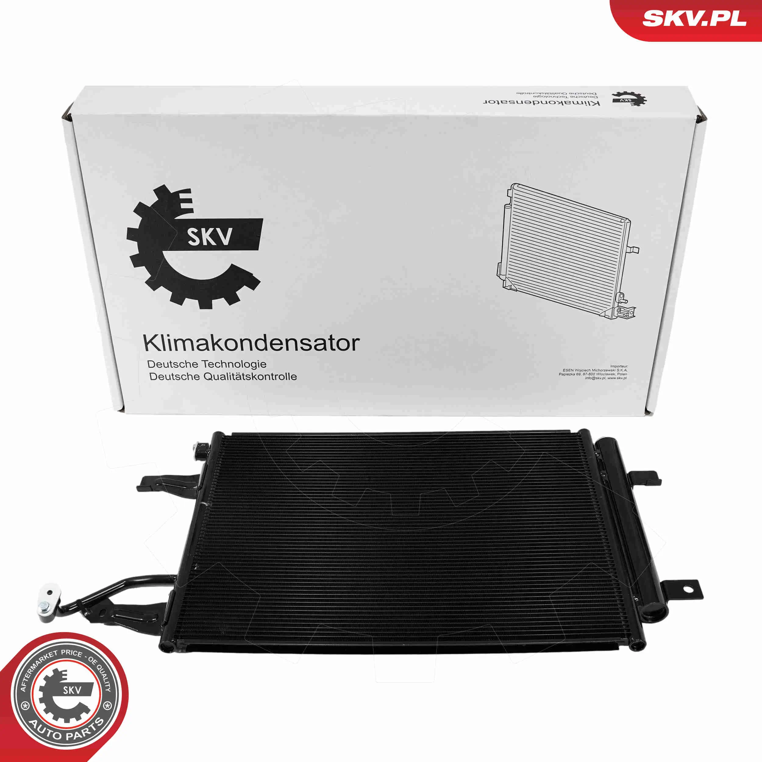 Kondensator, Klimaanlage ESEN SKV 86SKV108