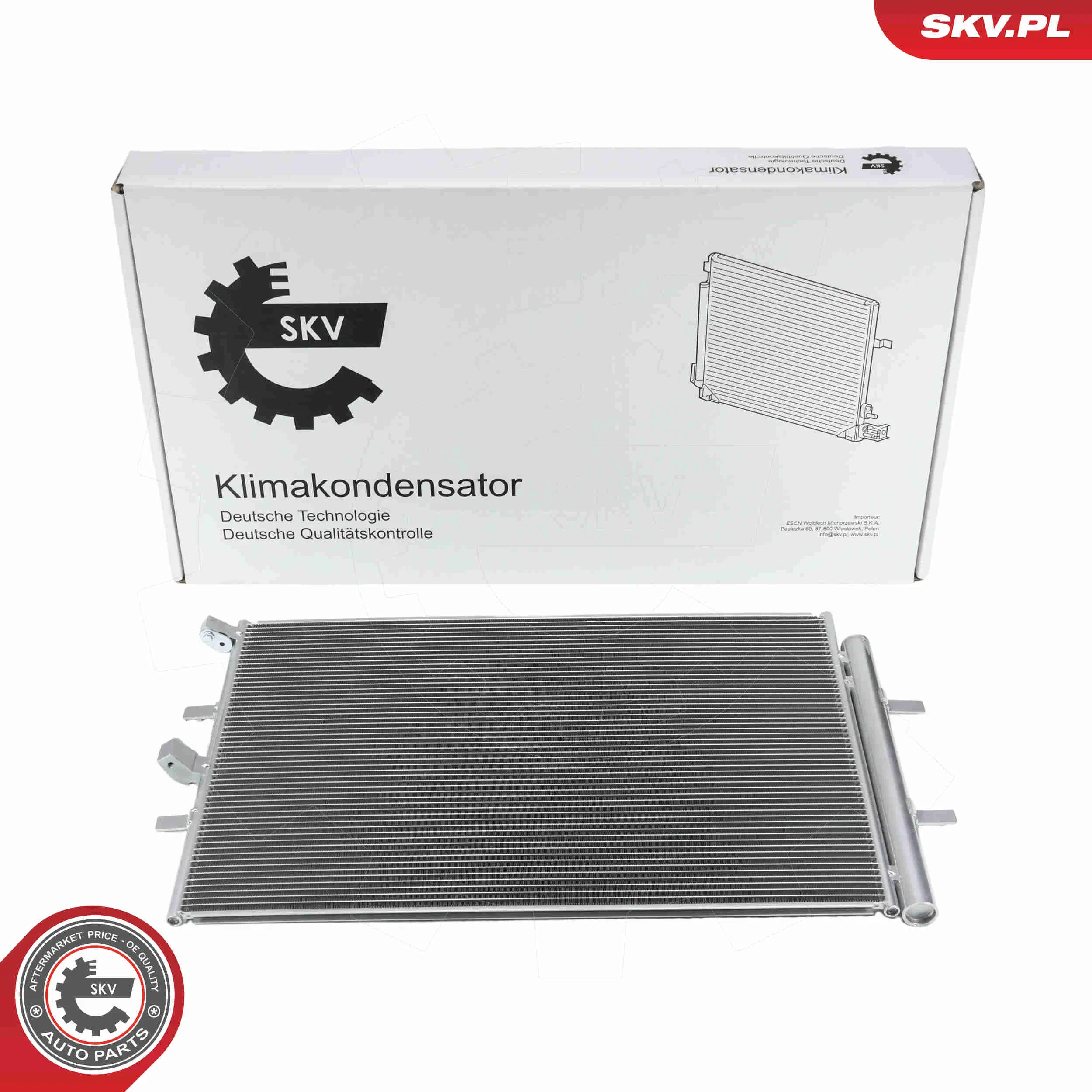 Kondensator, Klimaanlage ESEN SKV 86SKV110