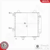 Kondensator, Klimaanlage ESEN SKV 86SKV111 Bild Kondensator, Klimaanlage ESEN SKV 86SKV111