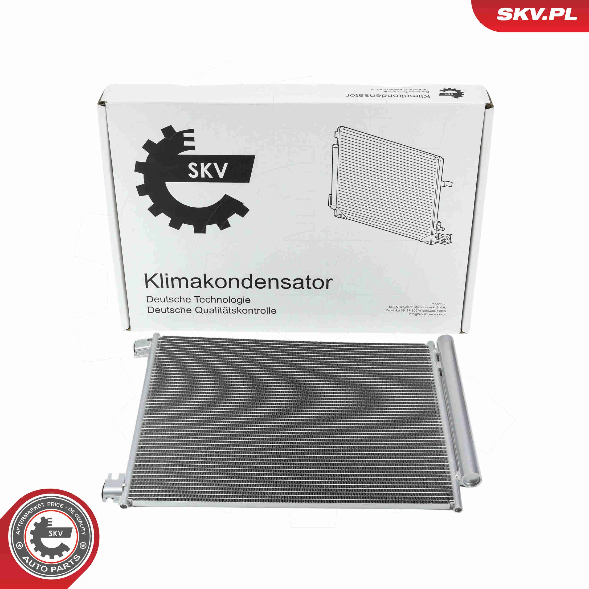 Kondensator, Klimaanlage ESEN SKV 86SKV114