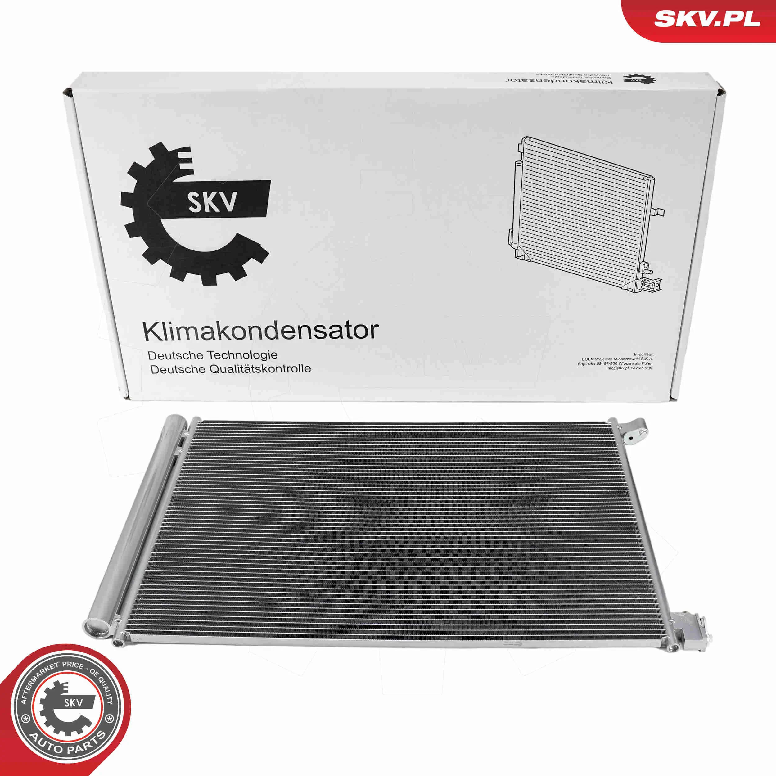 Kondensator, Klimaanlage ESEN SKV 86SKV116