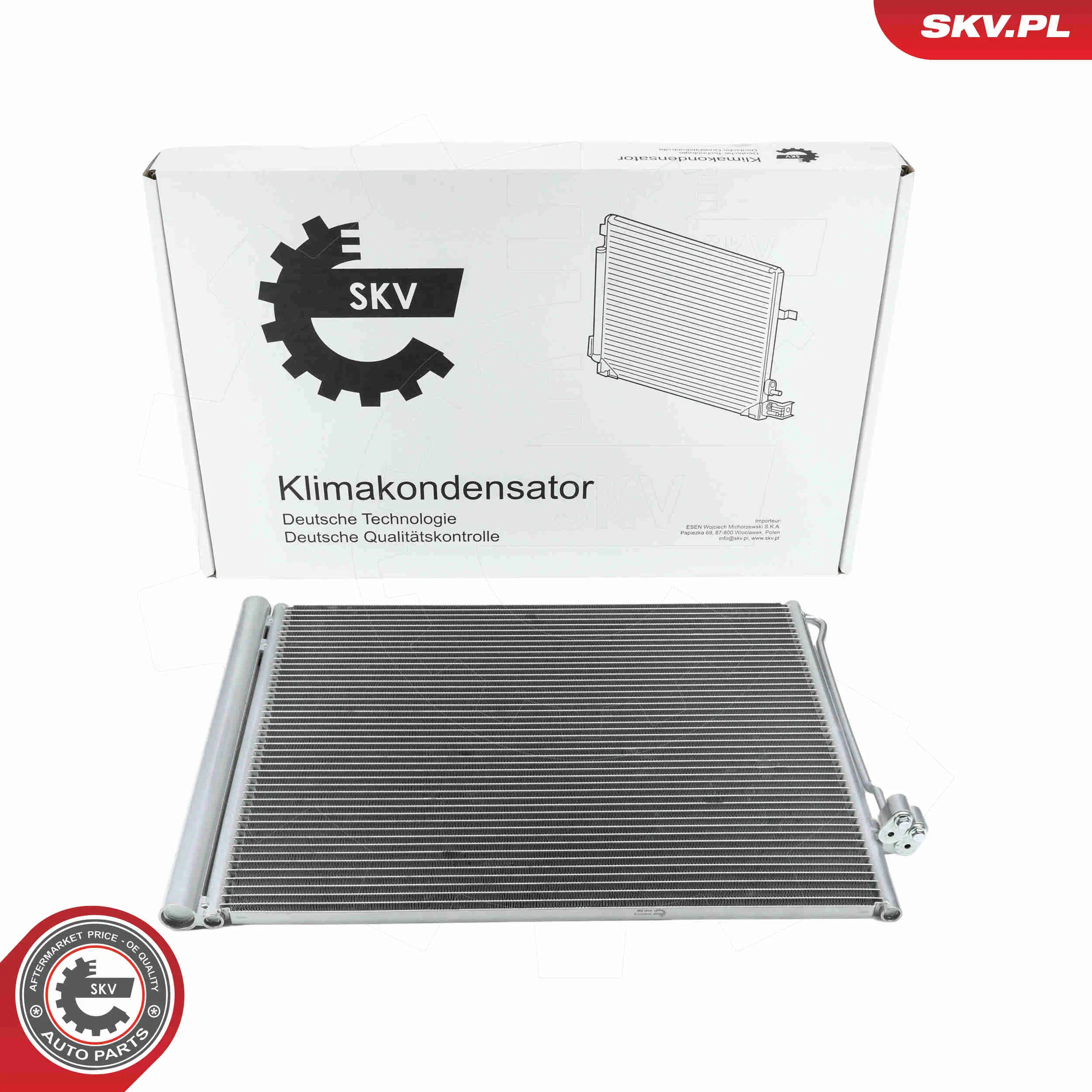 Kondensator, Klimaanlage ESEN SKV 86SKV118