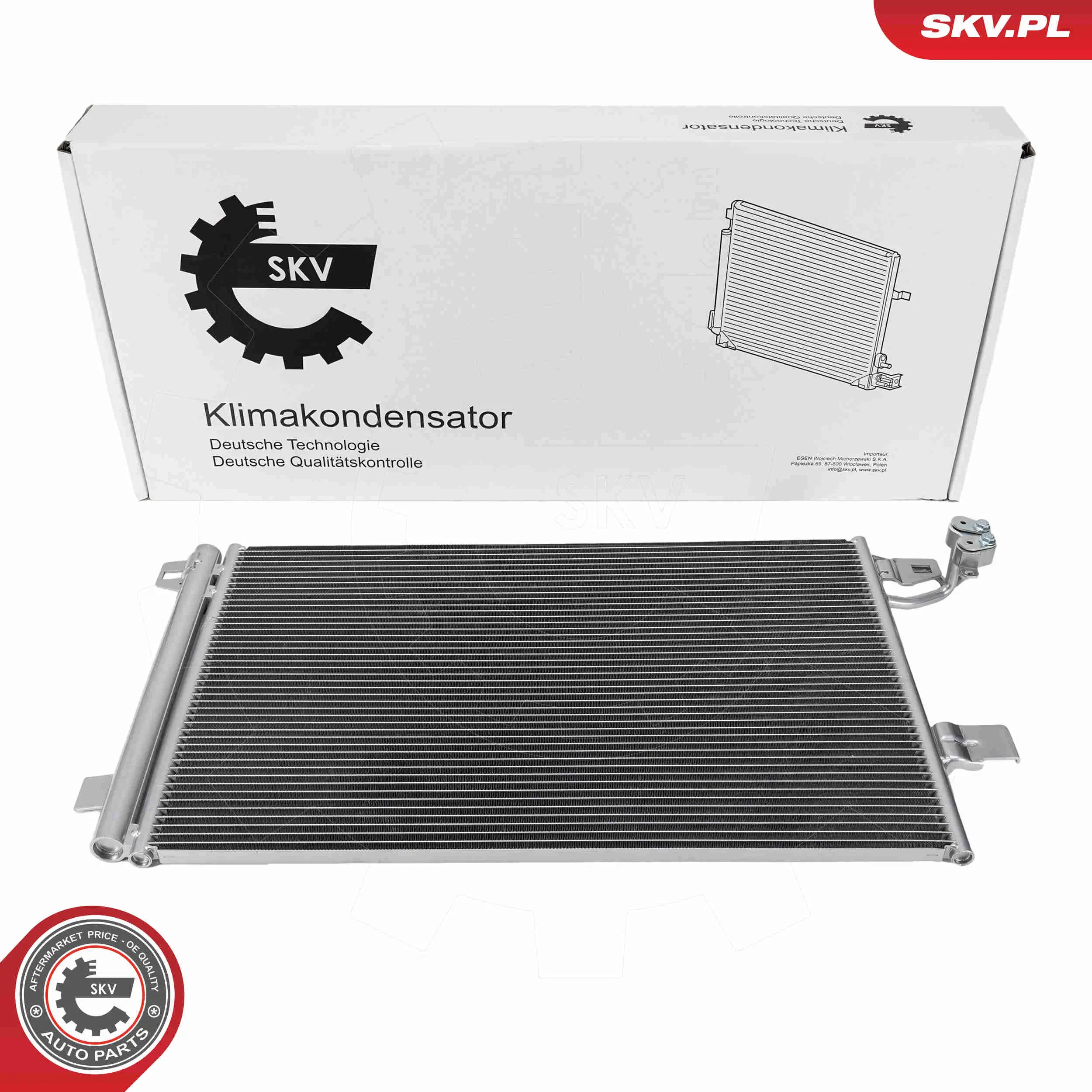 Kondensator, Klimaanlage ESEN SKV 86SKV124