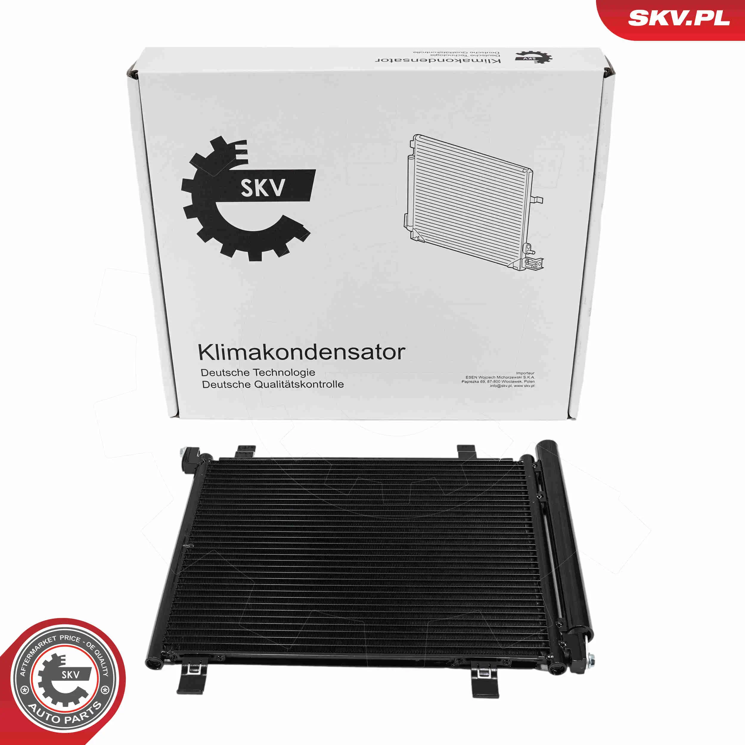 Kondensator, Klimaanlage ESEN SKV 86SKV125