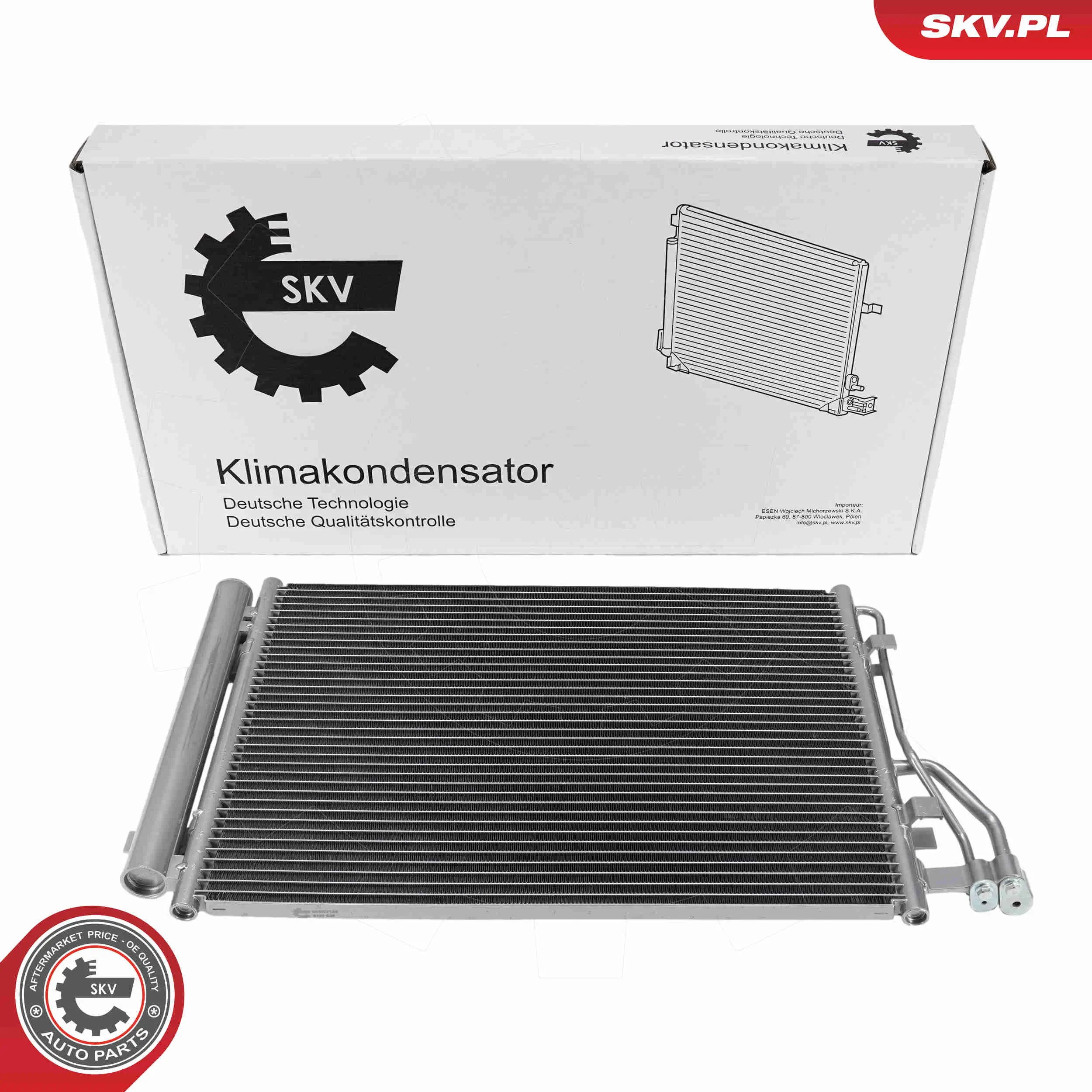 Kondensator, Klimaanlage ESEN SKV 86SKV126