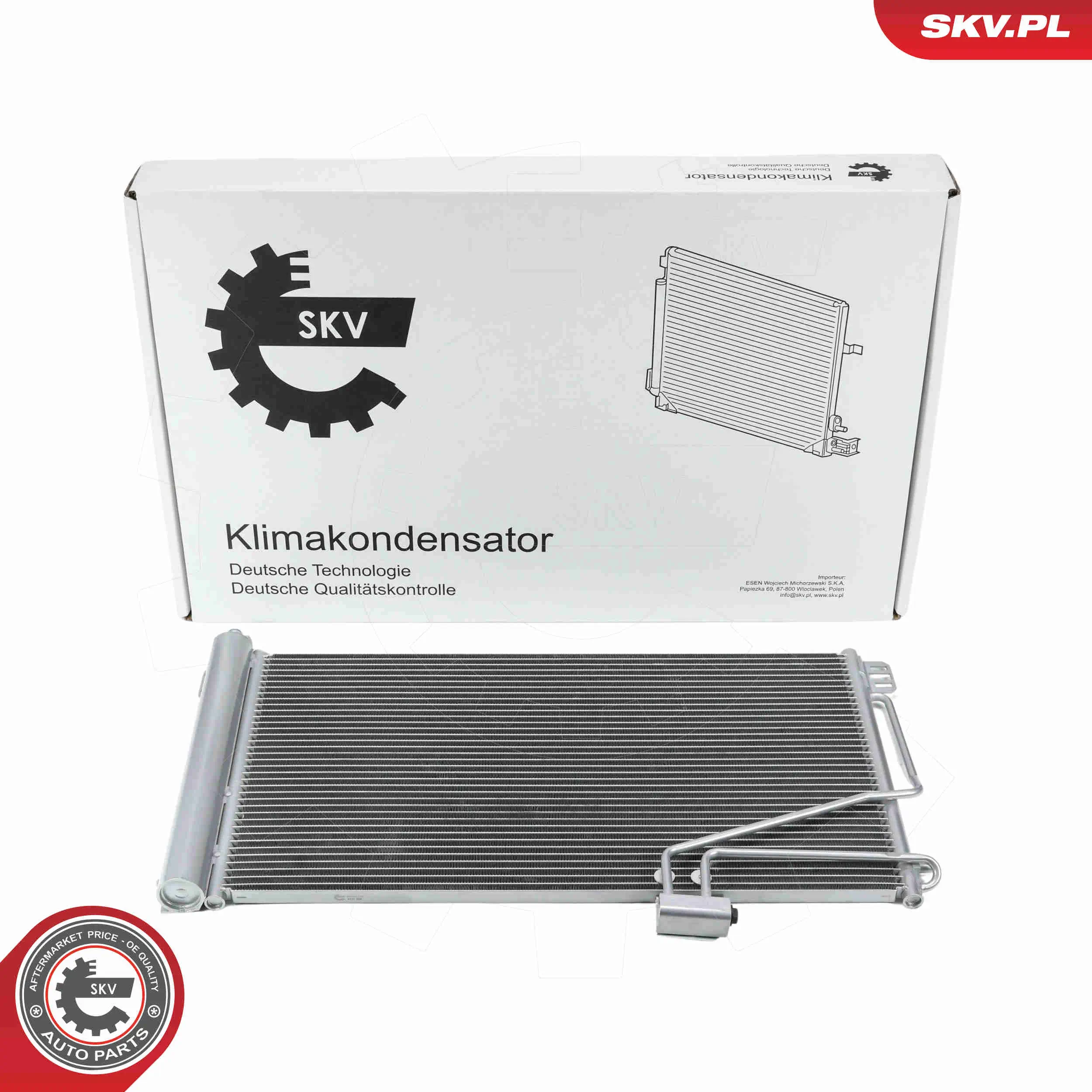 Kondensator, Klimaanlage ESEN SKV 86SKV127