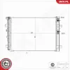 Kondensator, Klimaanlage ESEN SKV 86SKV128 Bild Kondensator, Klimaanlage ESEN SKV 86SKV128