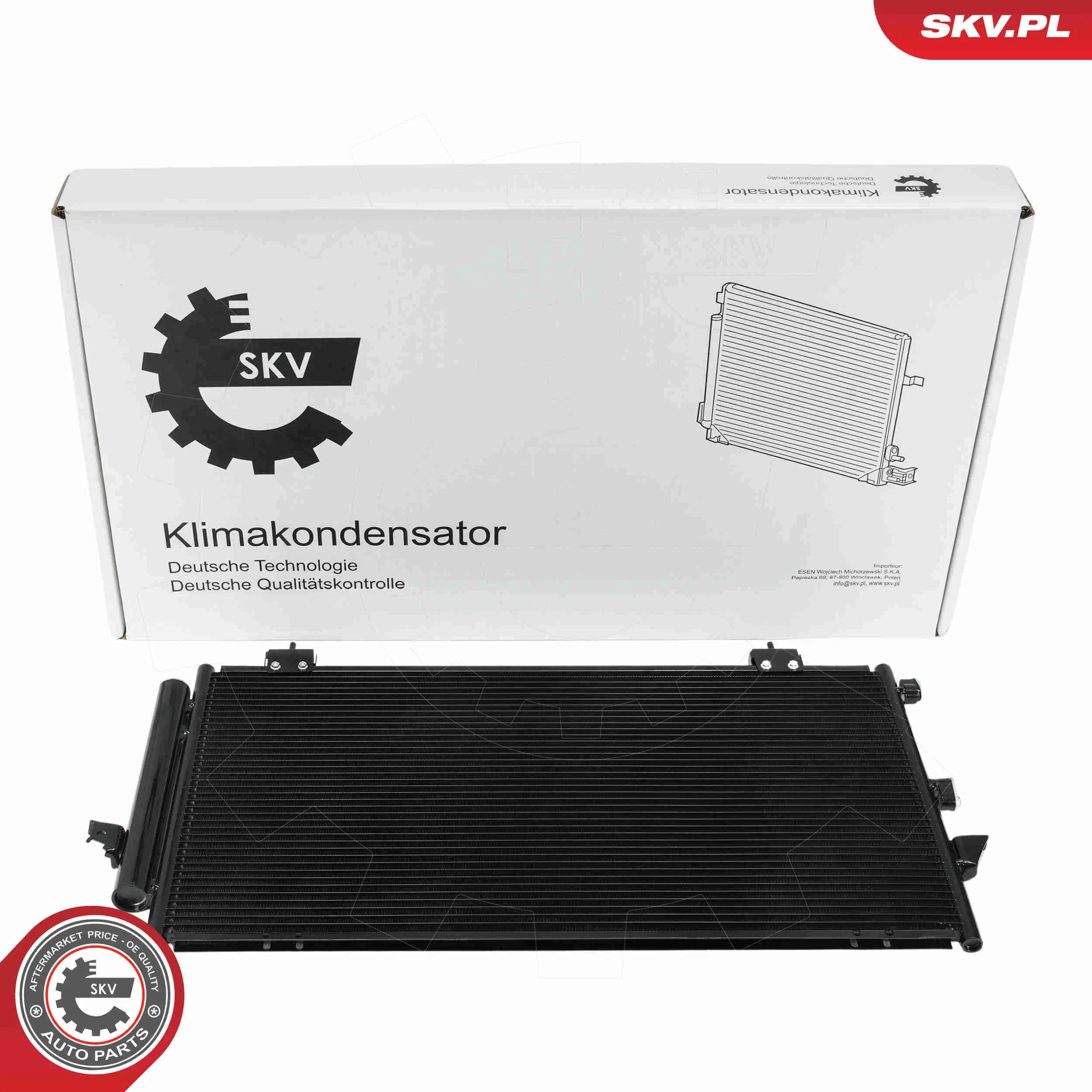 Kondensator, Klimaanlage ESEN SKV 86SKV130