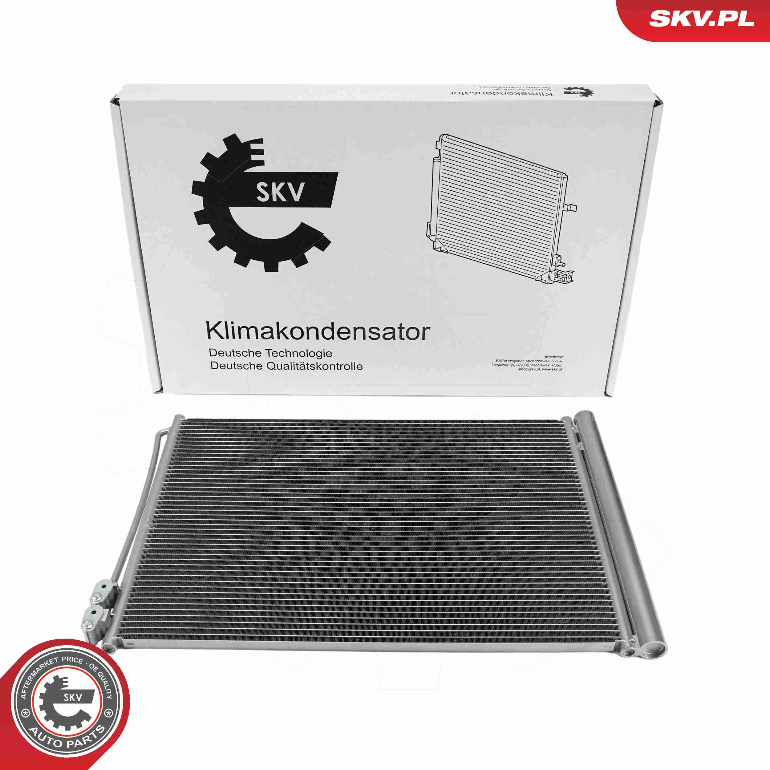 Kondensator, Klimaanlage ESEN SKV 86SKV131