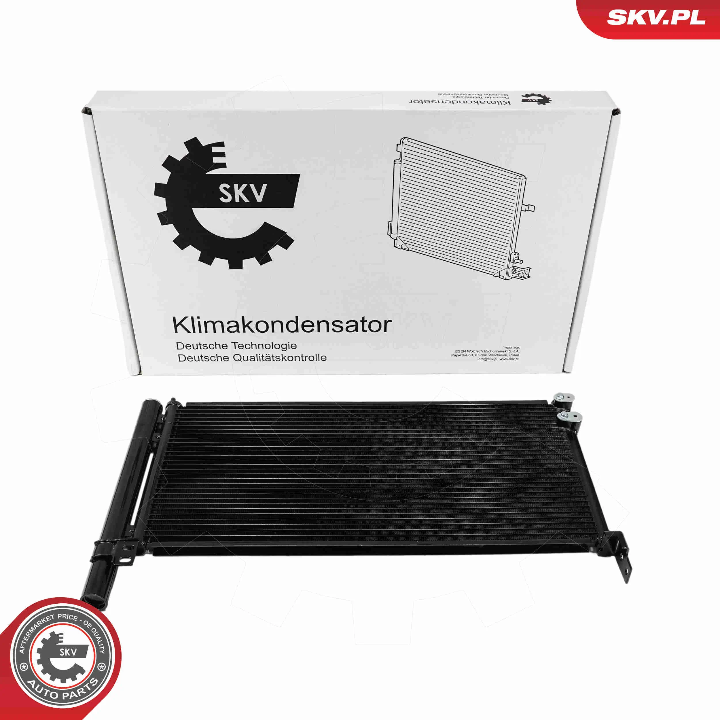 Kondensator, Klimaanlage ESEN SKV 86SKV132